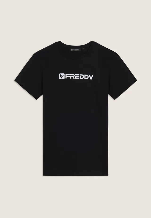 freddy-t-shirt-basic-homme-100-coton-regular-fit image 1