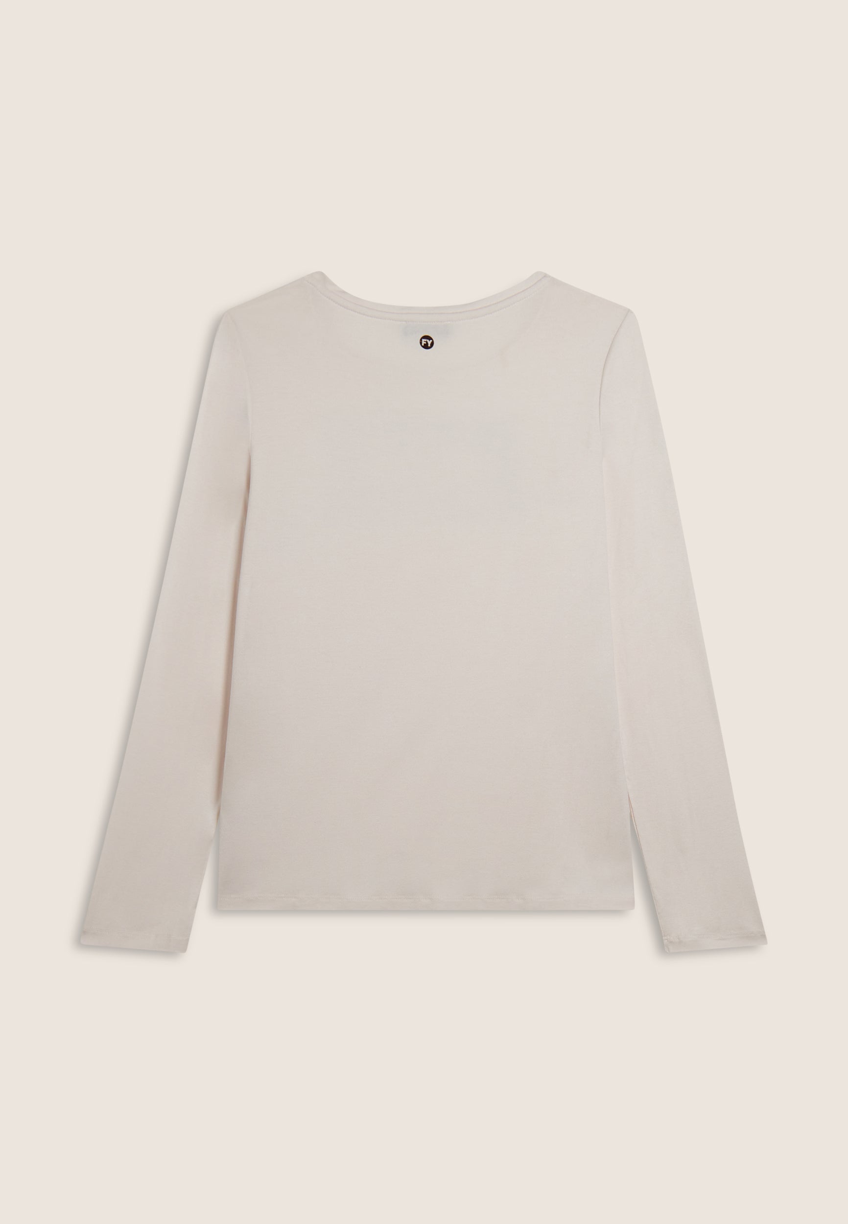 t-shirt-femme-freddy-manches-longues-logo-strass image 5