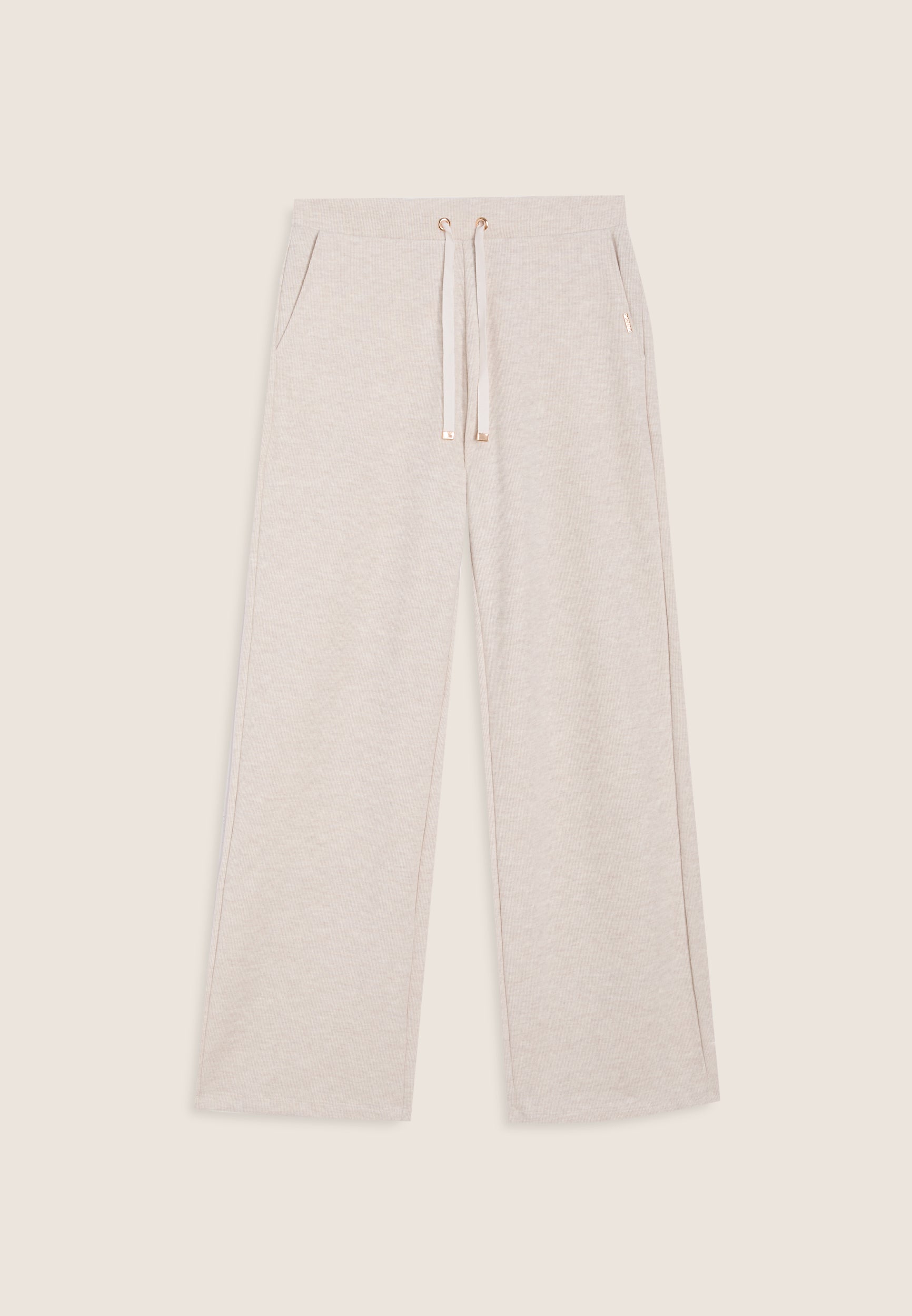 freddy-pantalon-femme-wide-leg-effet-tricot image 5