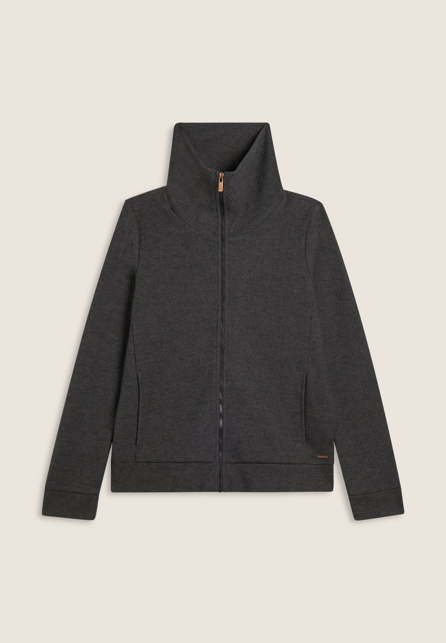 freddy-sweat-femme-full-zip-effet-tricot-col-haut image 5