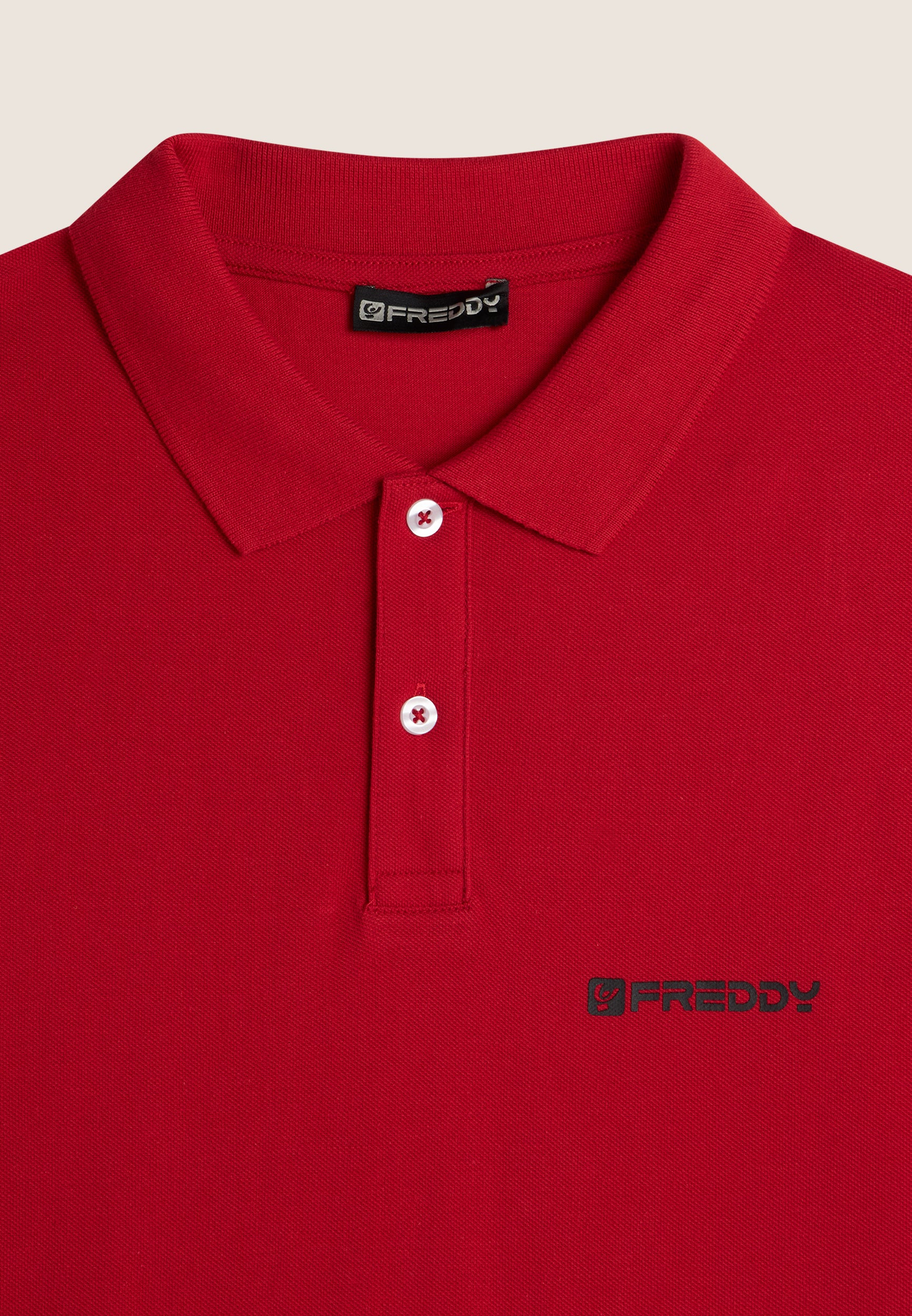 freddy-polo-homme-manches-courtes-coton-100-essentiel image 3