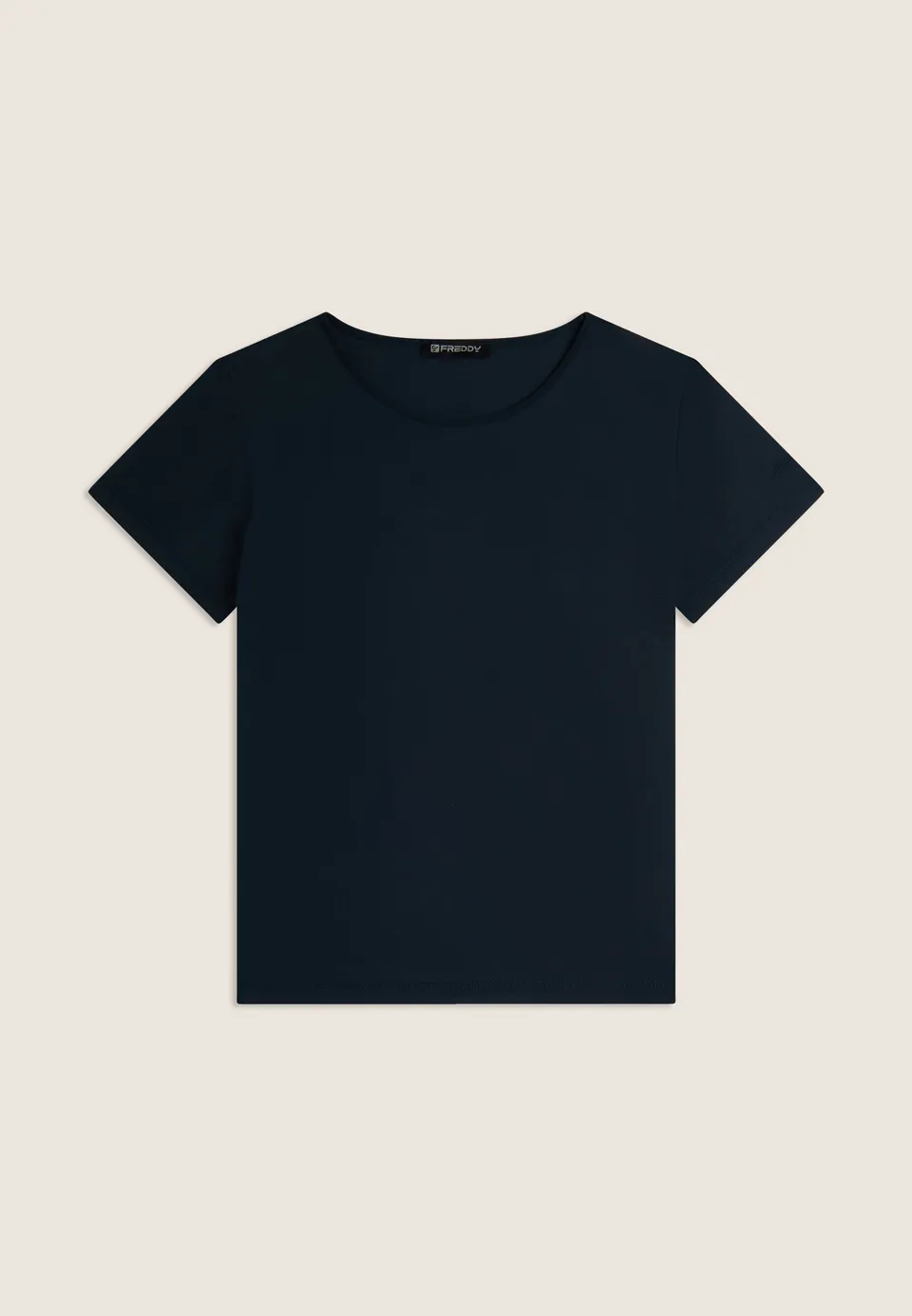t-shirt-freddy-regular-femme-coton-stretch-manches-courtes image 1