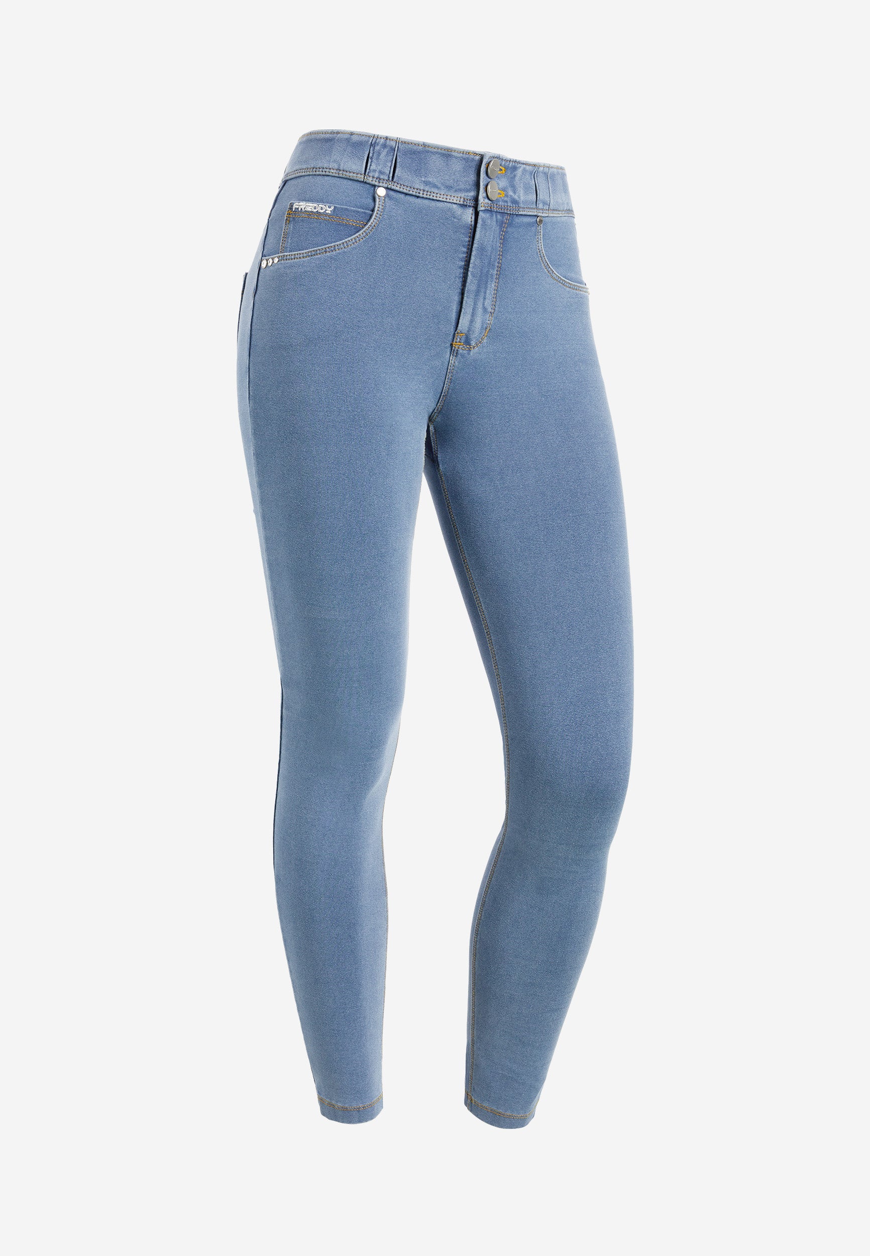 pantalon-freddy-n-o-w-skinny-taille-moyenne-jersey-denim image 6