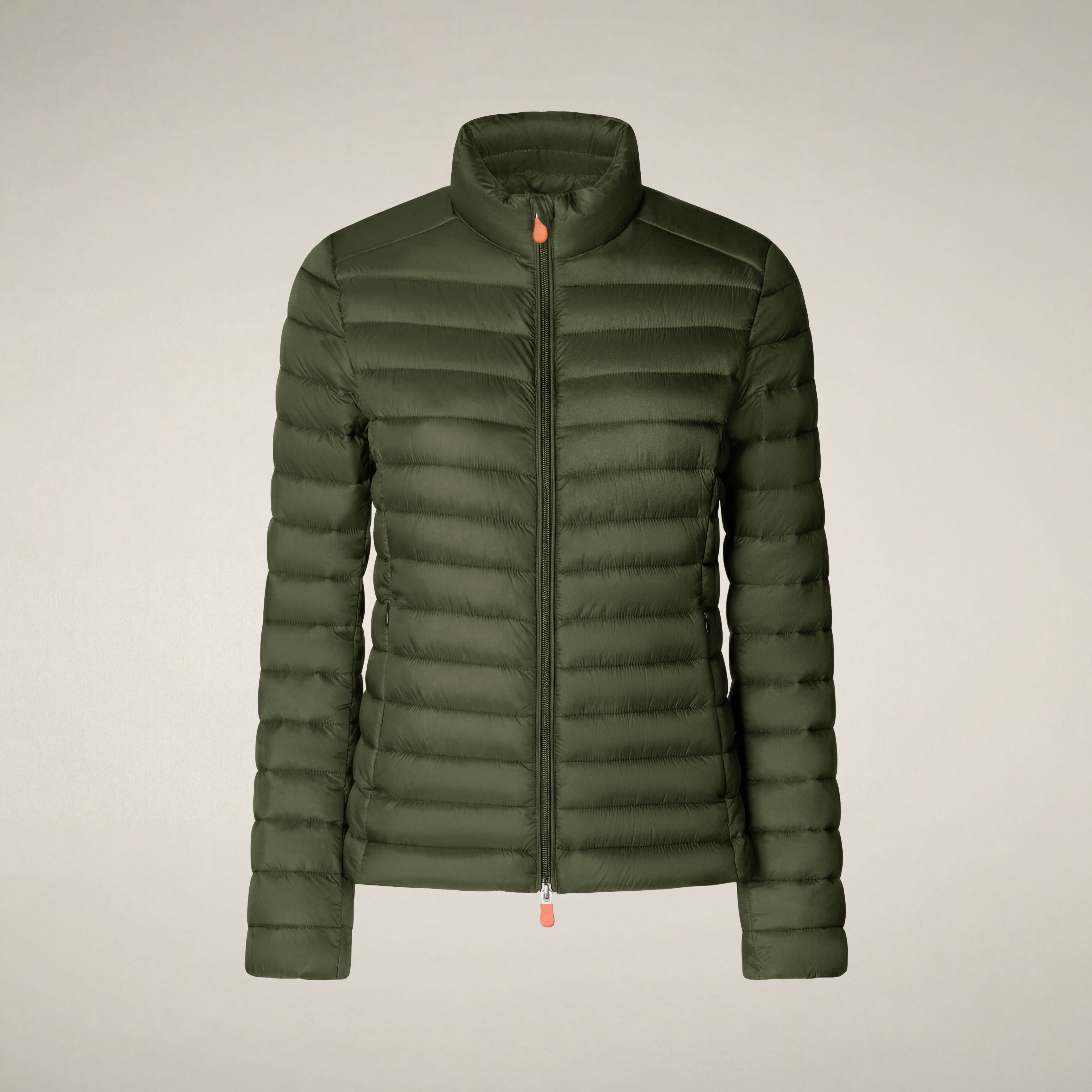 save-the-duck-carly-piumino-femme-vert-olive image 3