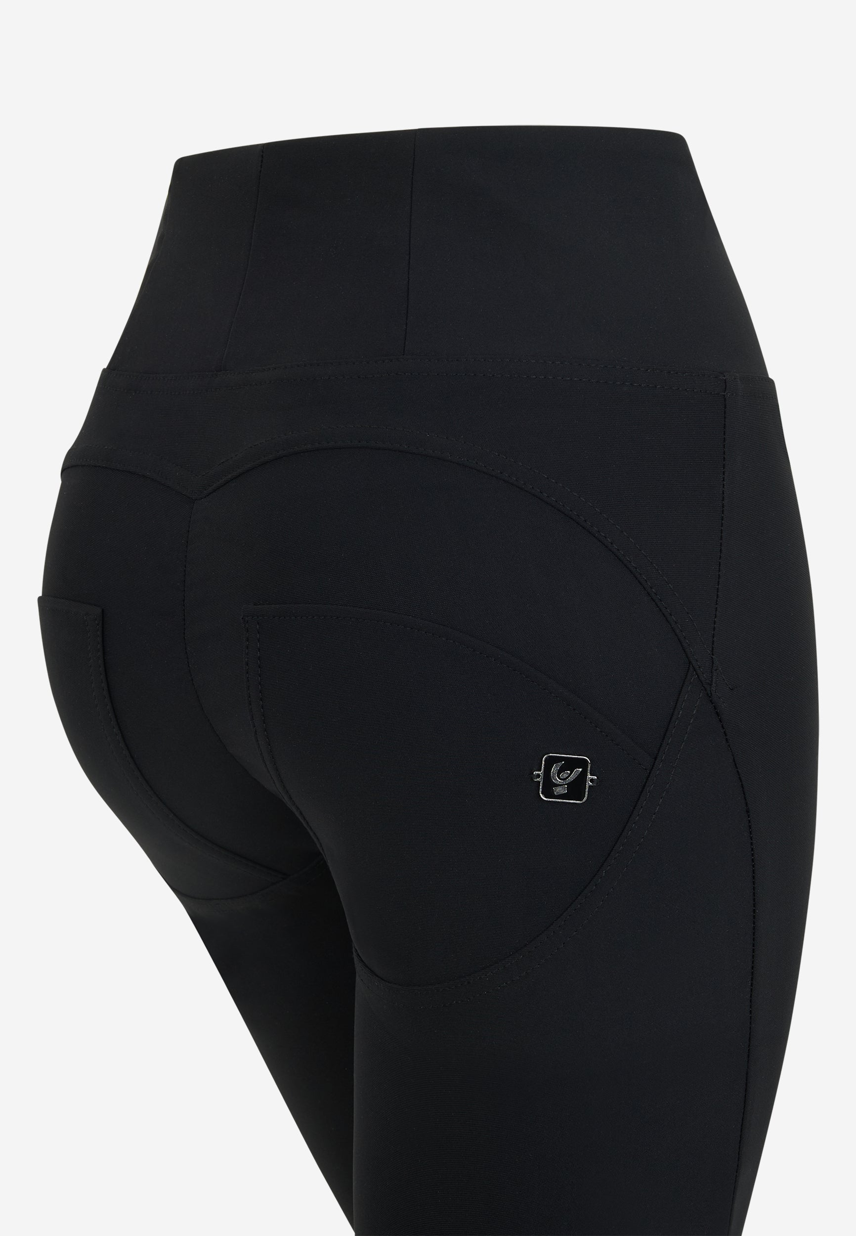 freddy-wr-up-superskinny-7-8-vita-alta-zip-total-black-pantalon-push-up image 3