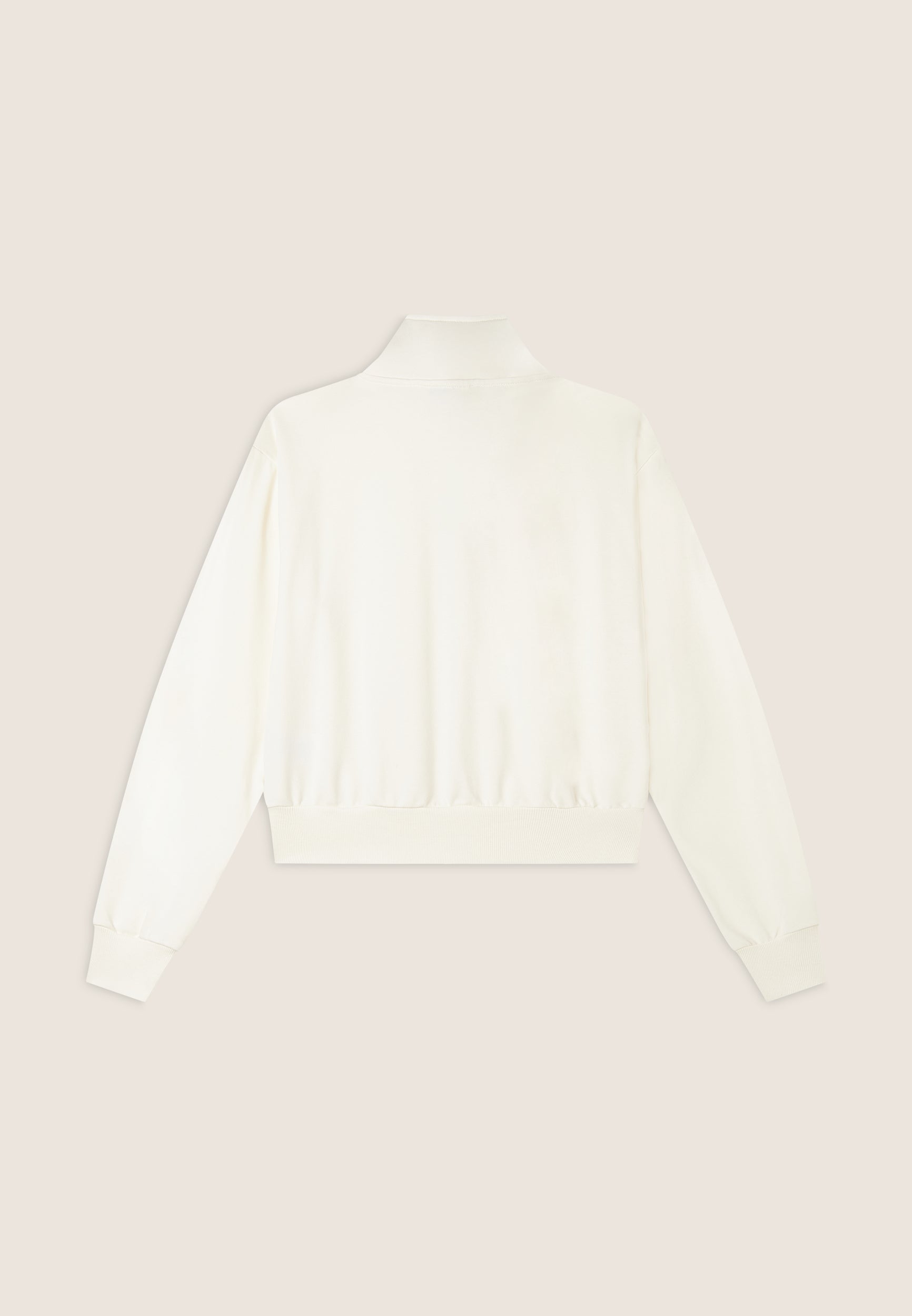 sweat-cropp-femme-freddy-zip-col-haut-french-terry image 7