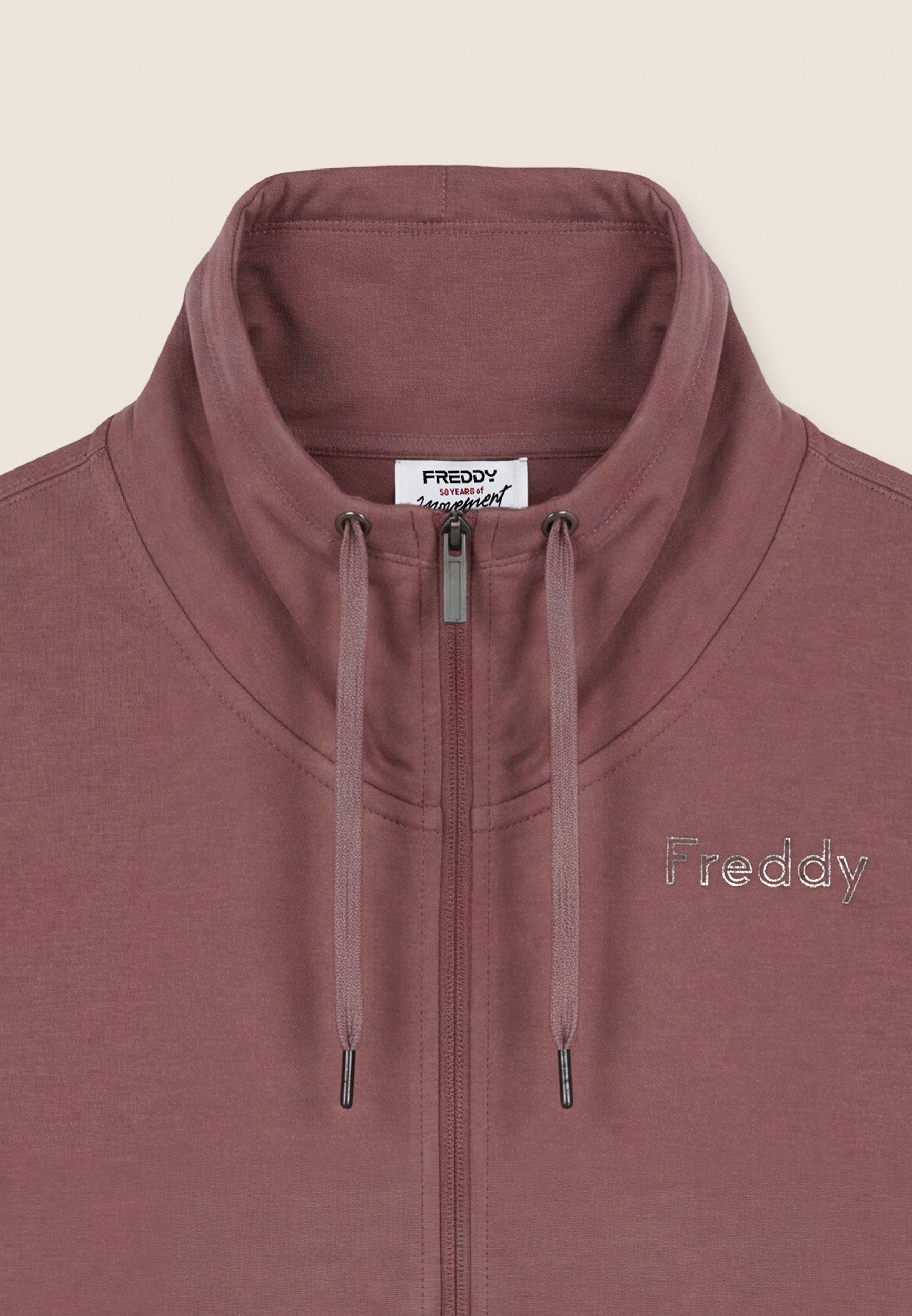 freddy-surv-tement-femme-colour-block-zip-col-haut image 3