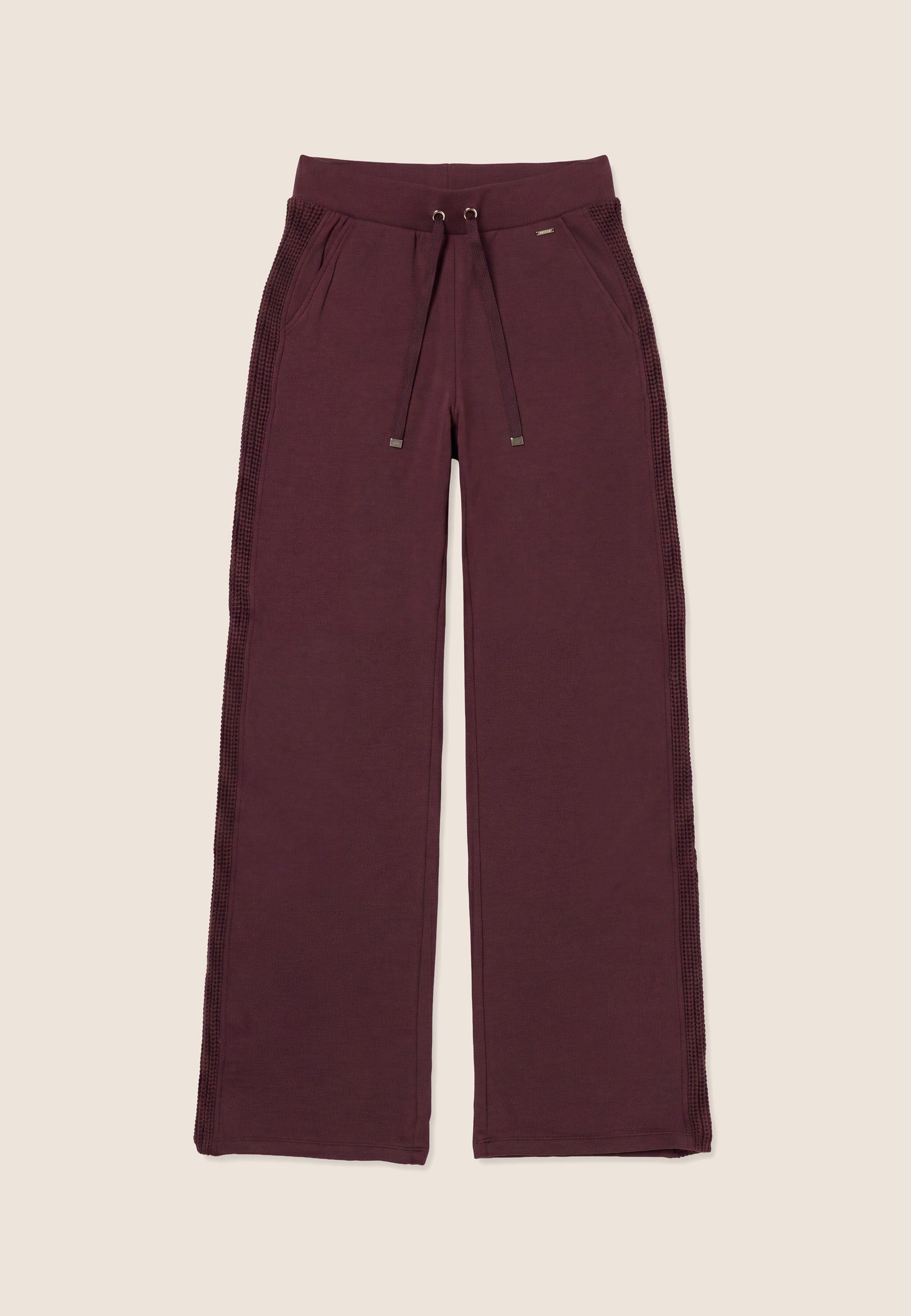 freddy-pantalon-femme-wide-leg-modal-tricot-c-tel image 1