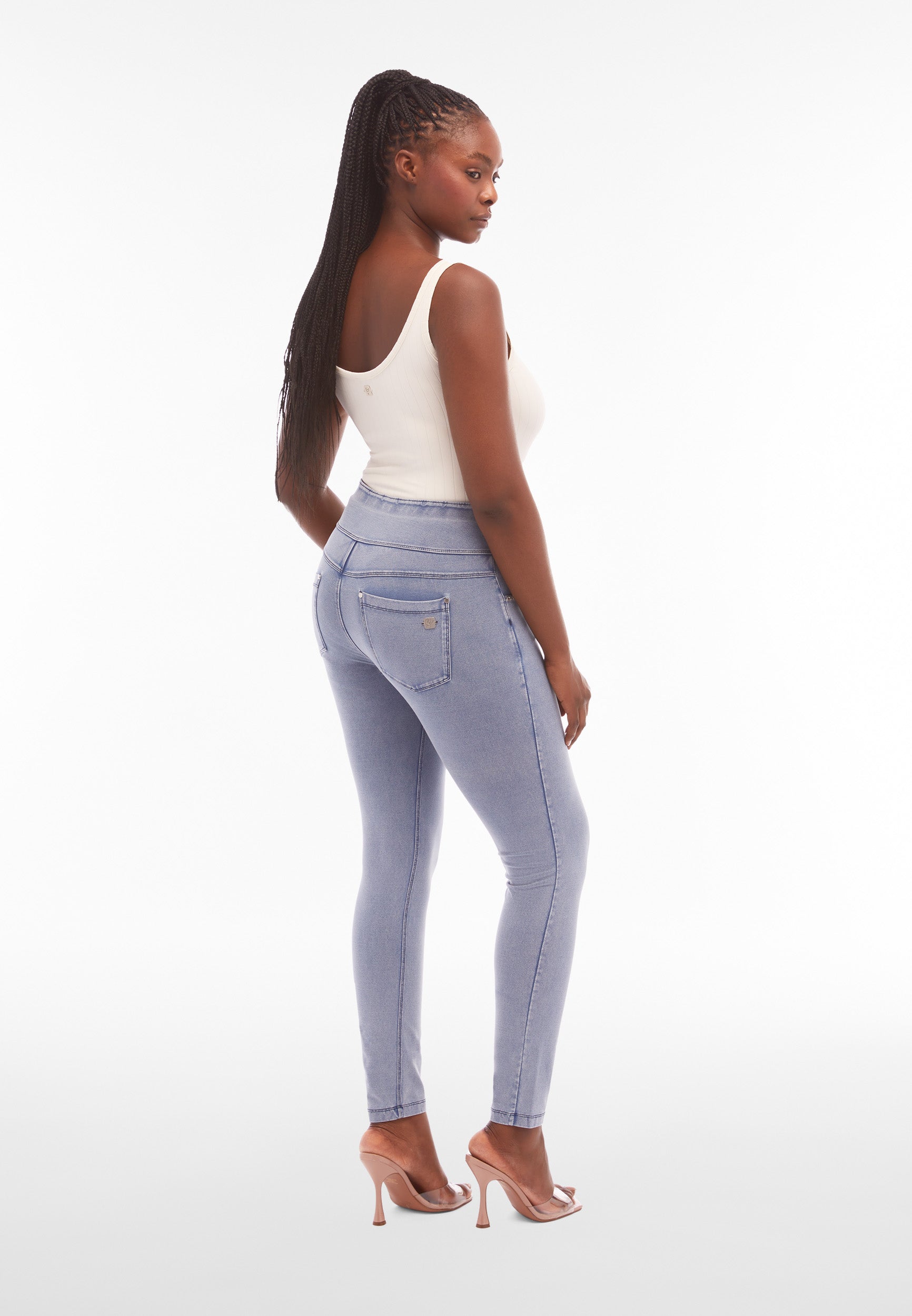pantalon-freddy-n-o-w-skinny-taille-haute-jersey-denim image 3