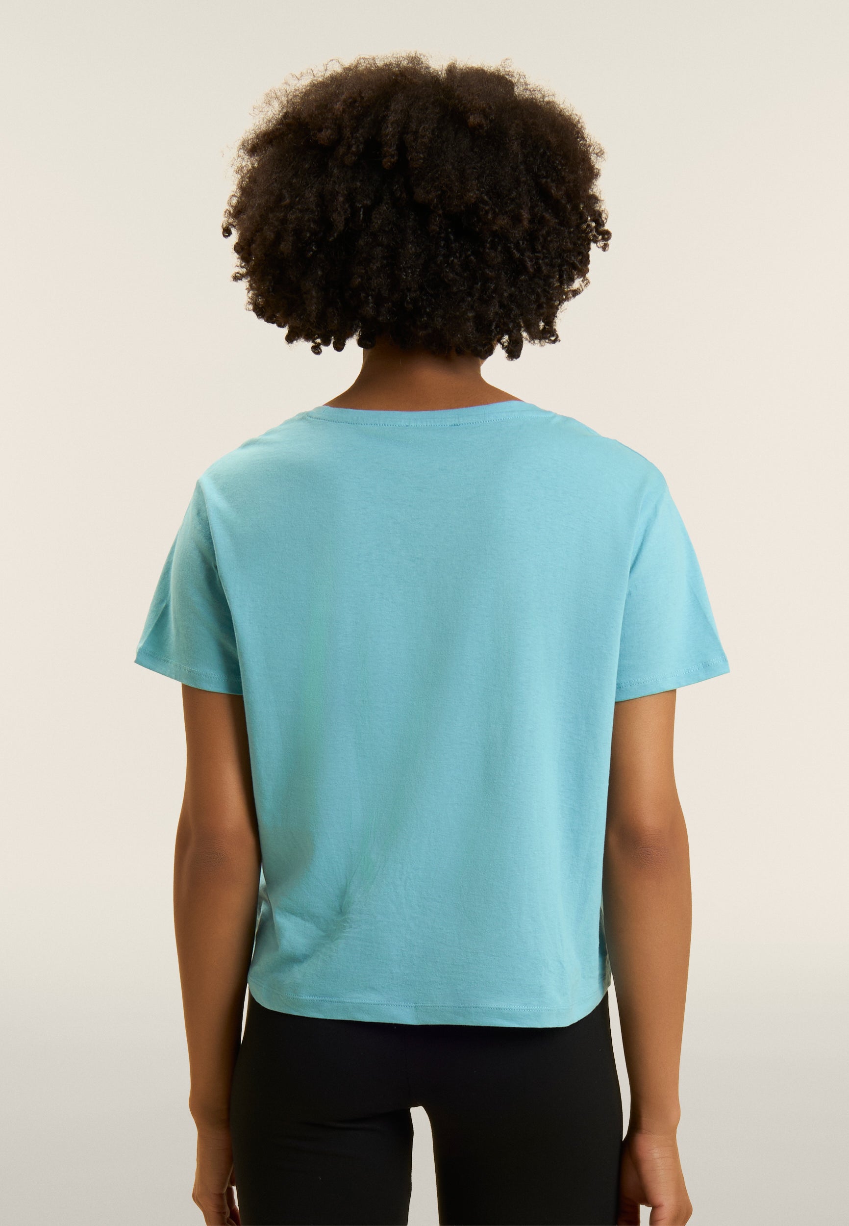 freddy-t-shirt-cropped-femme-coton-logo-glitter image 3