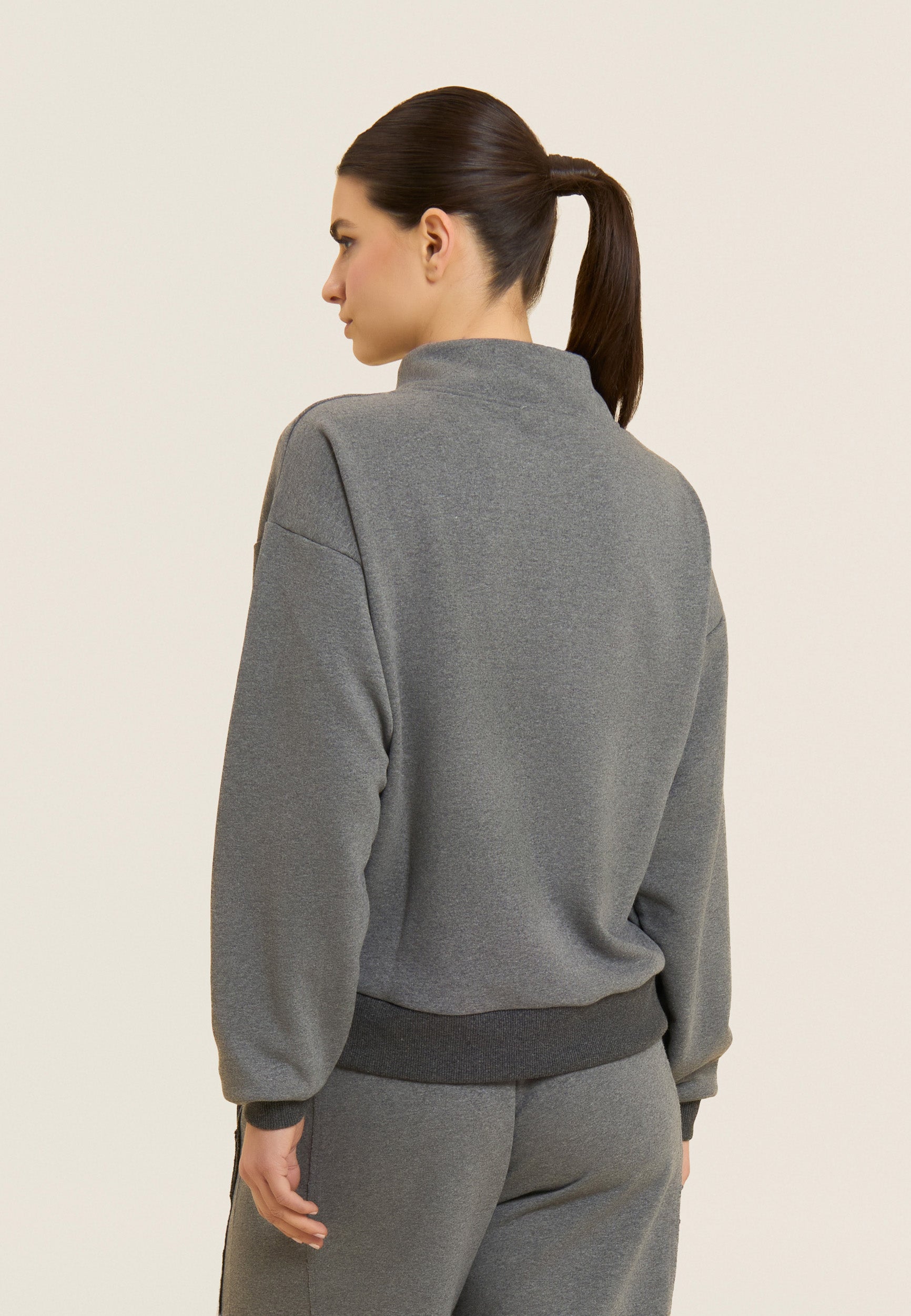 freddy-x-elite-sweat-femme-comfort-m-lange-demi-zip image 3