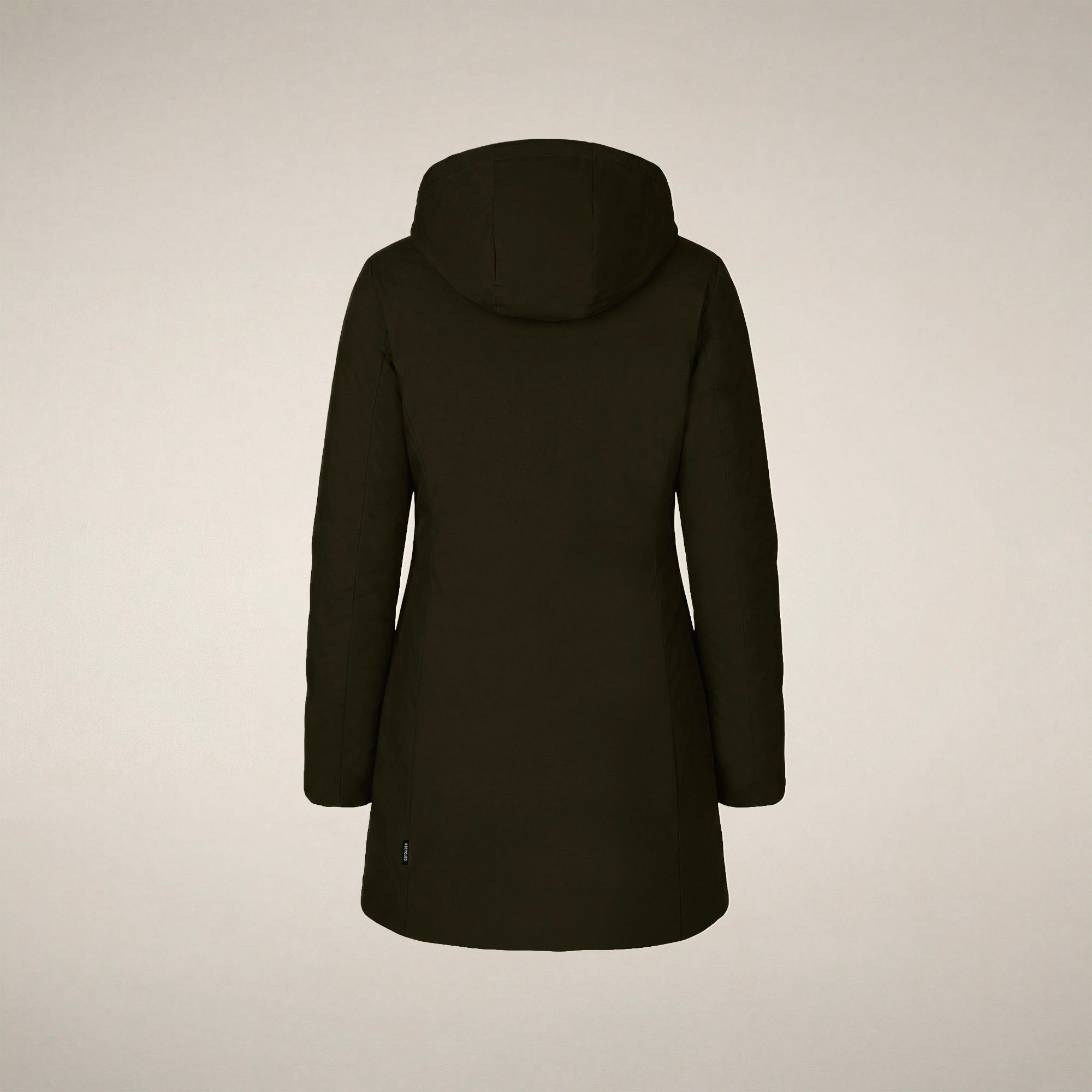 save-the-duck-rachel-parka-femme-vert-fonc-recycled-plumtech image 4