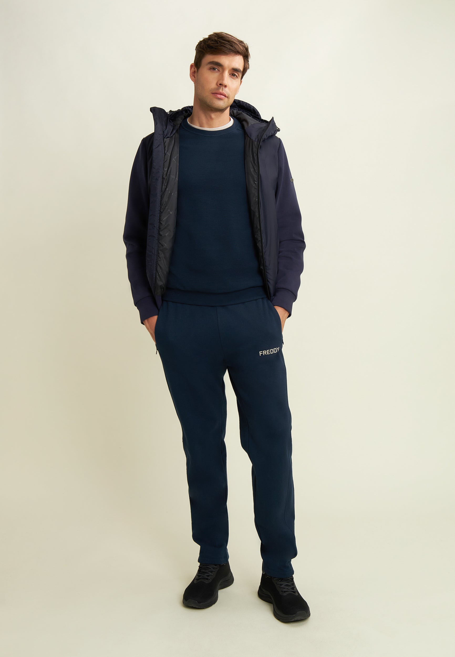 freddy-sweat-homme-col-rond-c-tel-logo-paule image 2