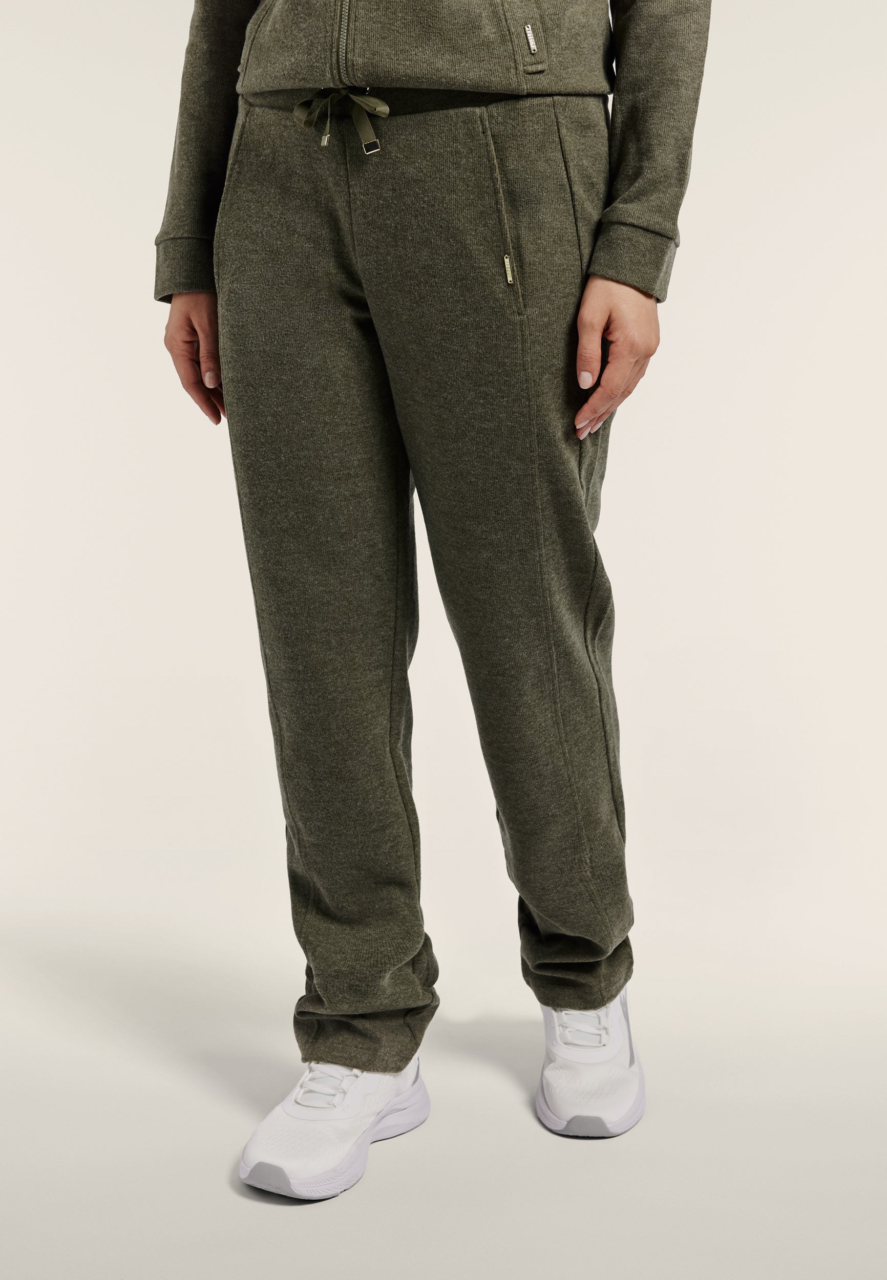 freddy-pantalon-femme-effet-tricot-coutures-lat-rales image 1