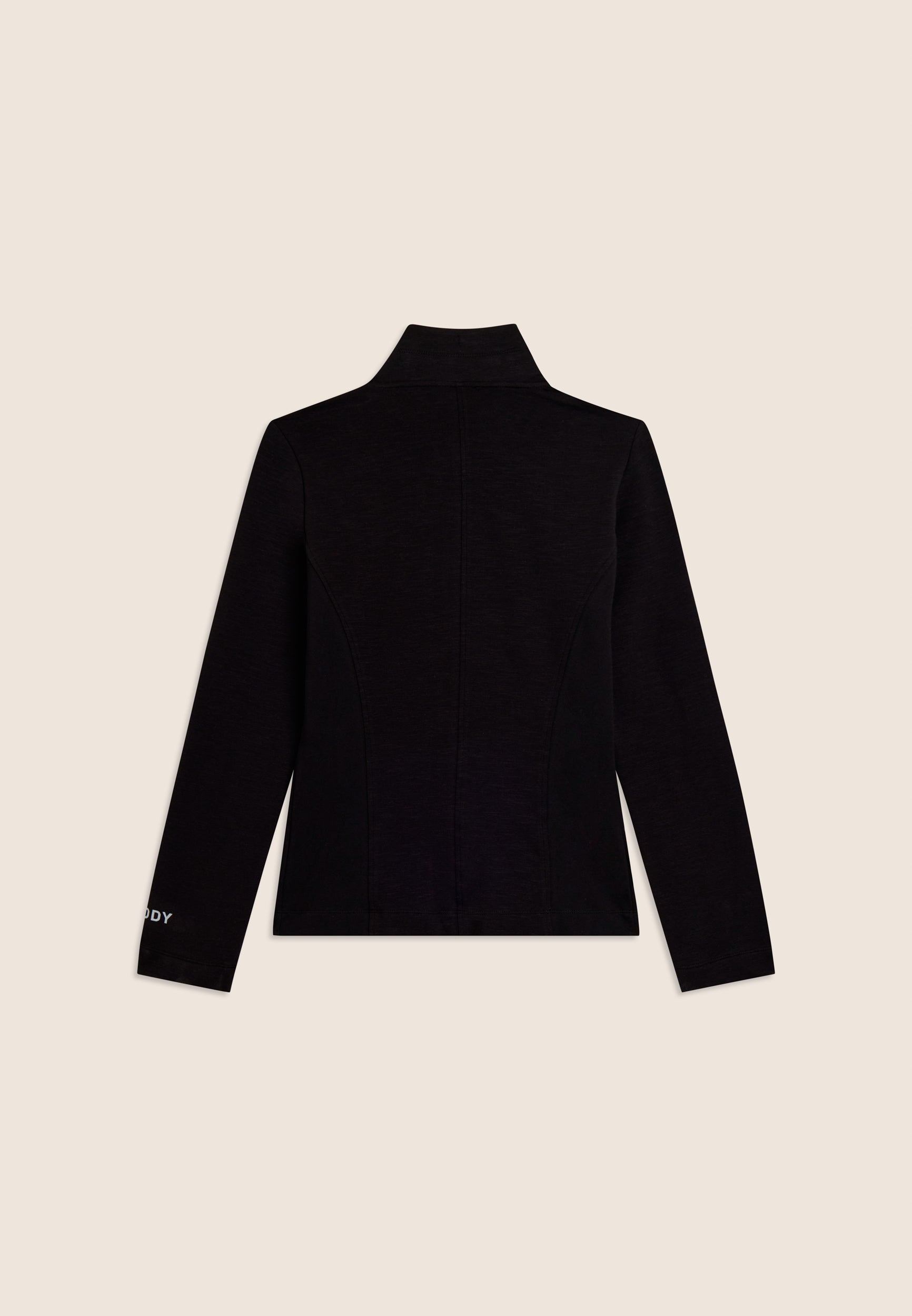 freddy-sweat-femme-slim-col-haut-zip-french-terry-flamm image 6