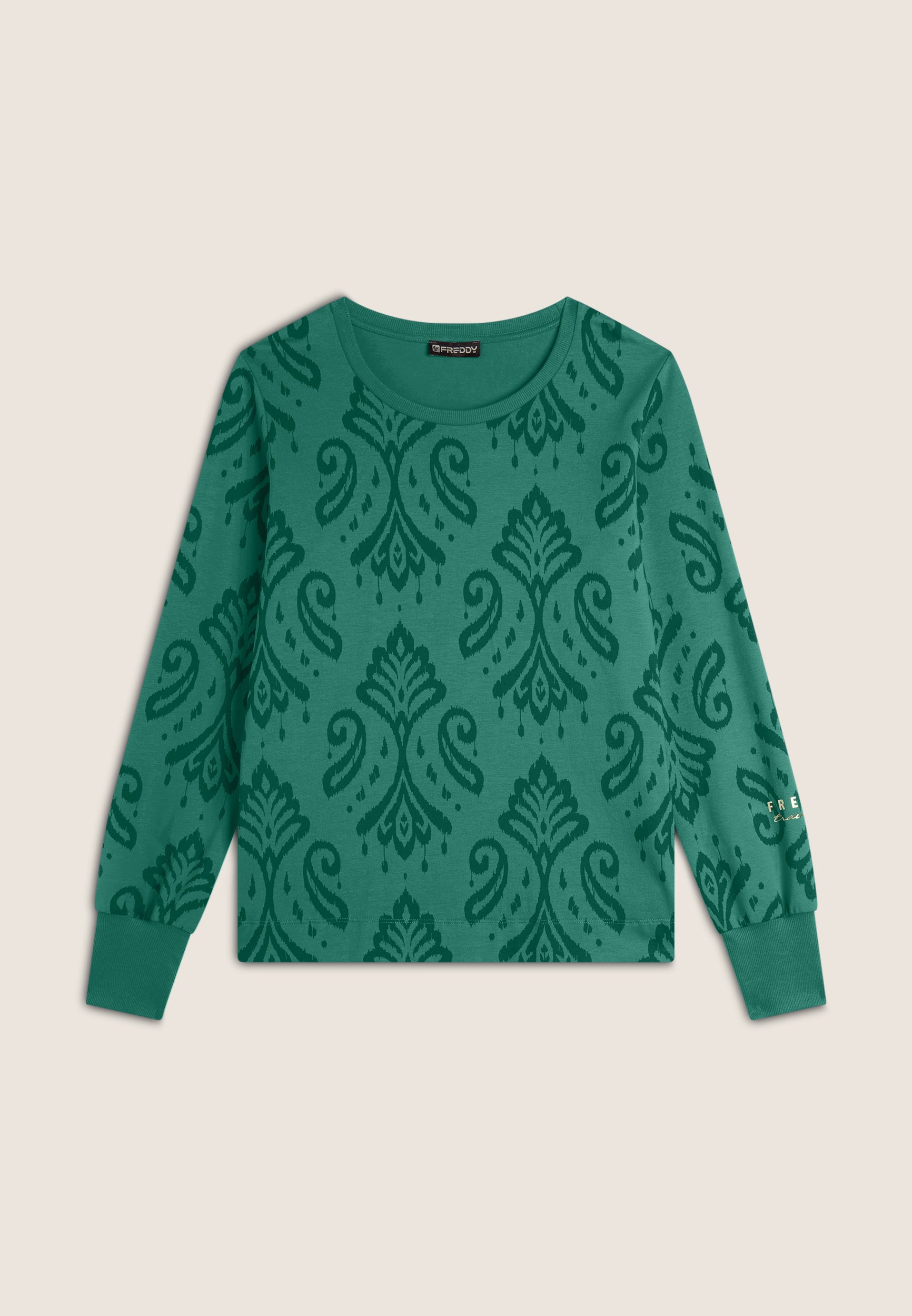 freddy-wr-up-sweat-col-rond-jersey-motif-floral image 7