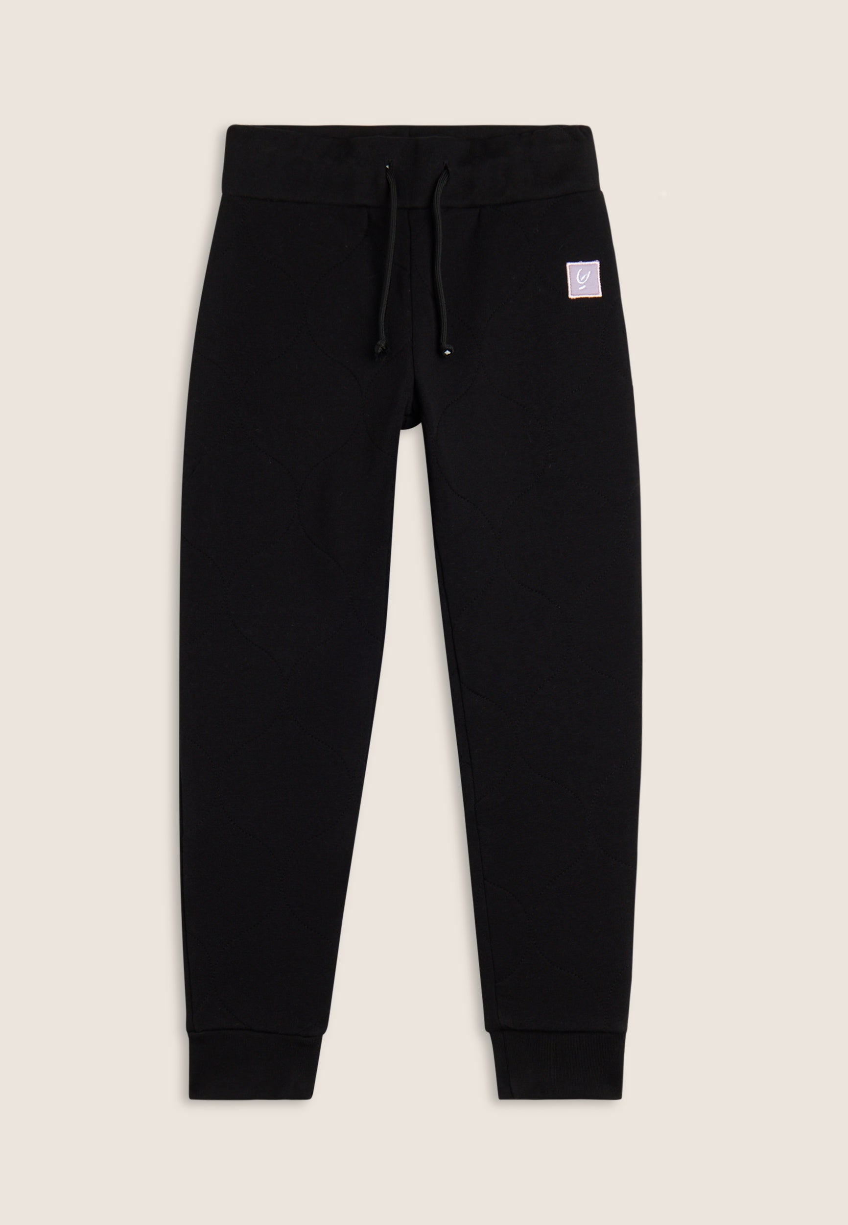 freddy-pantalon-sport-fille-en-coton-textur-avec-poignet-cheville image 1