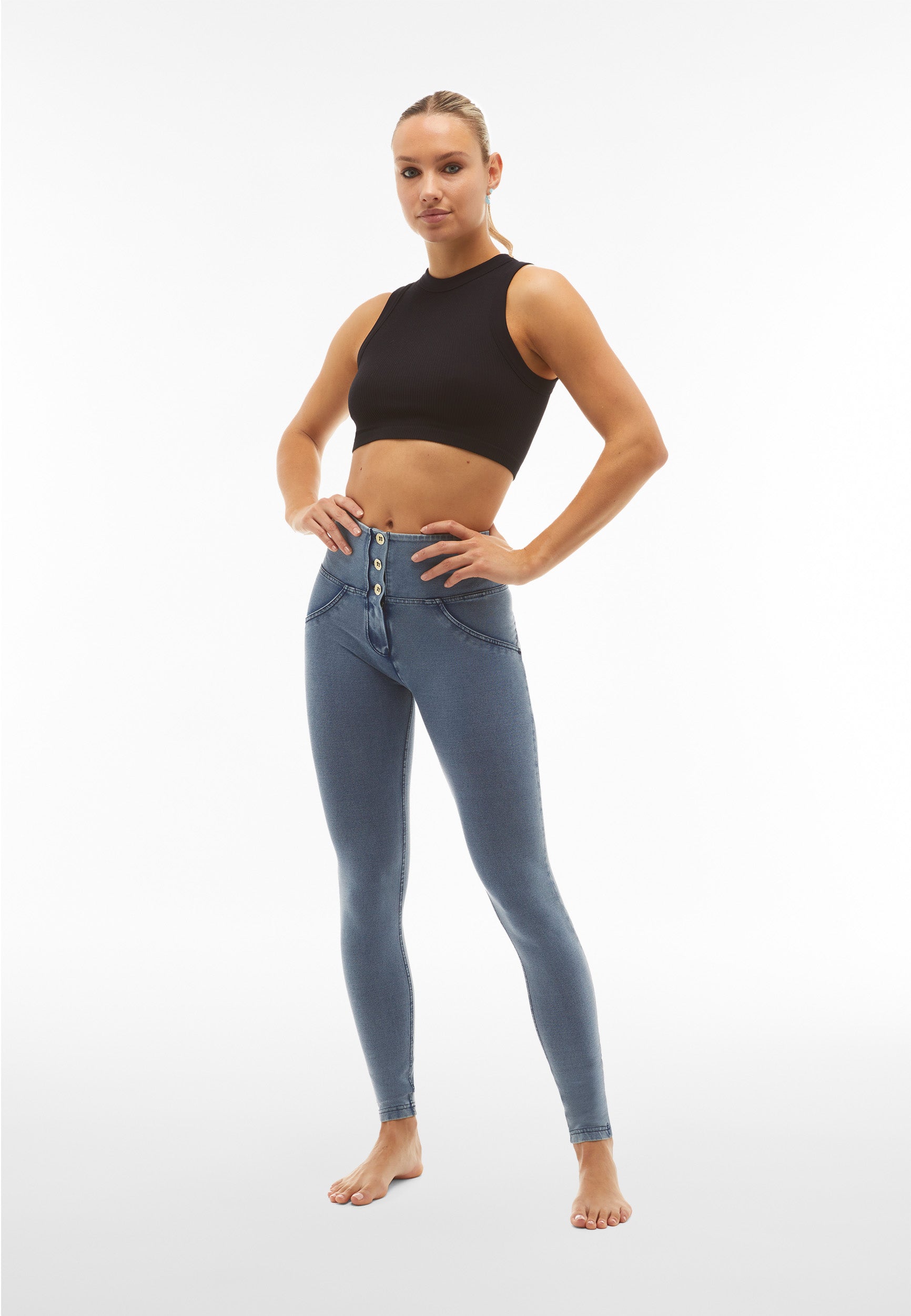 freddy-wr-up-jeggings-push-up-superskinny-taille-haute-3-boutons image 2