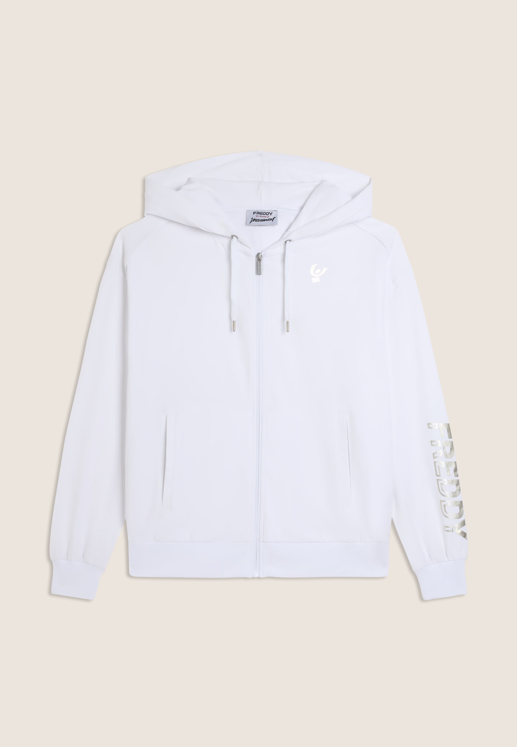 freddy-sweat-zipp-capuche-logo-perl-femme image 8