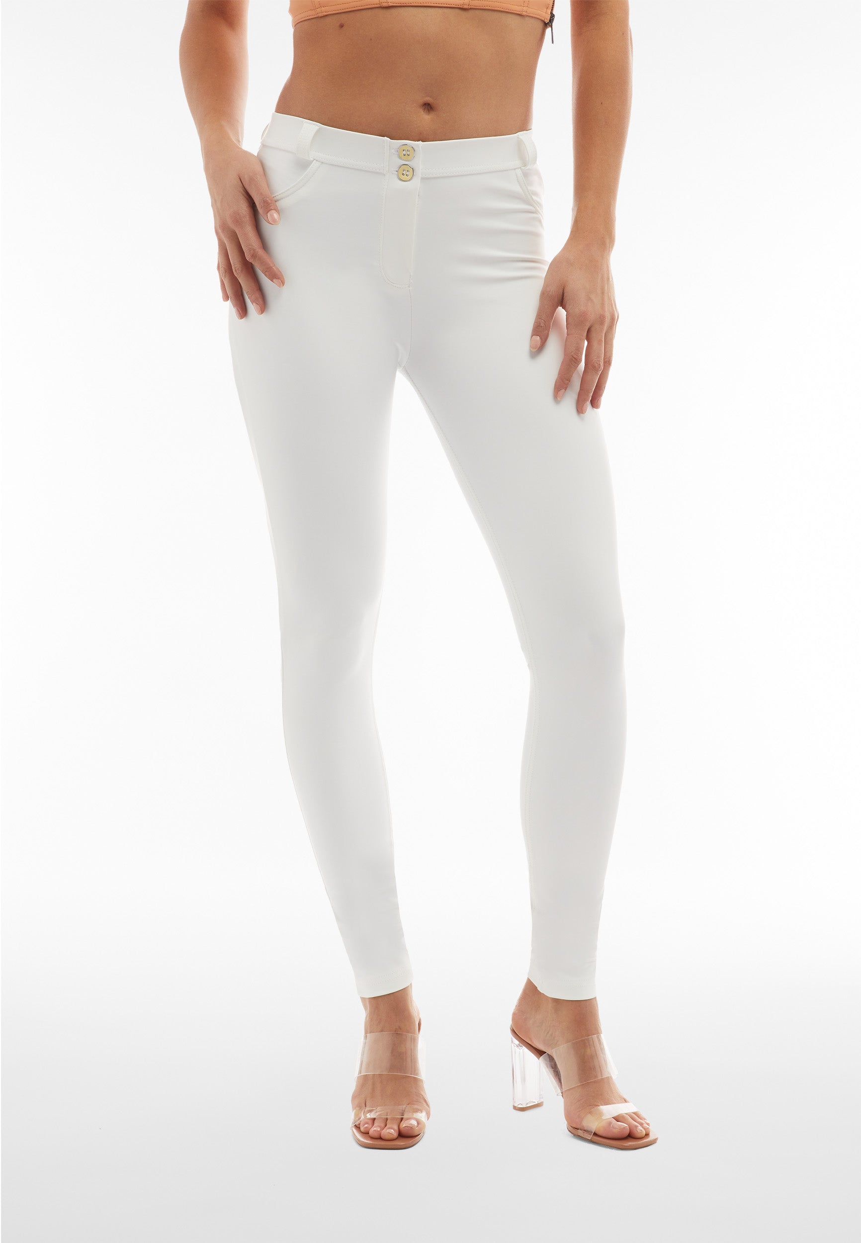freddy-wr-up-pantalon-taille-haute-simili-cuir-vegan-push-up-superskinny image 1