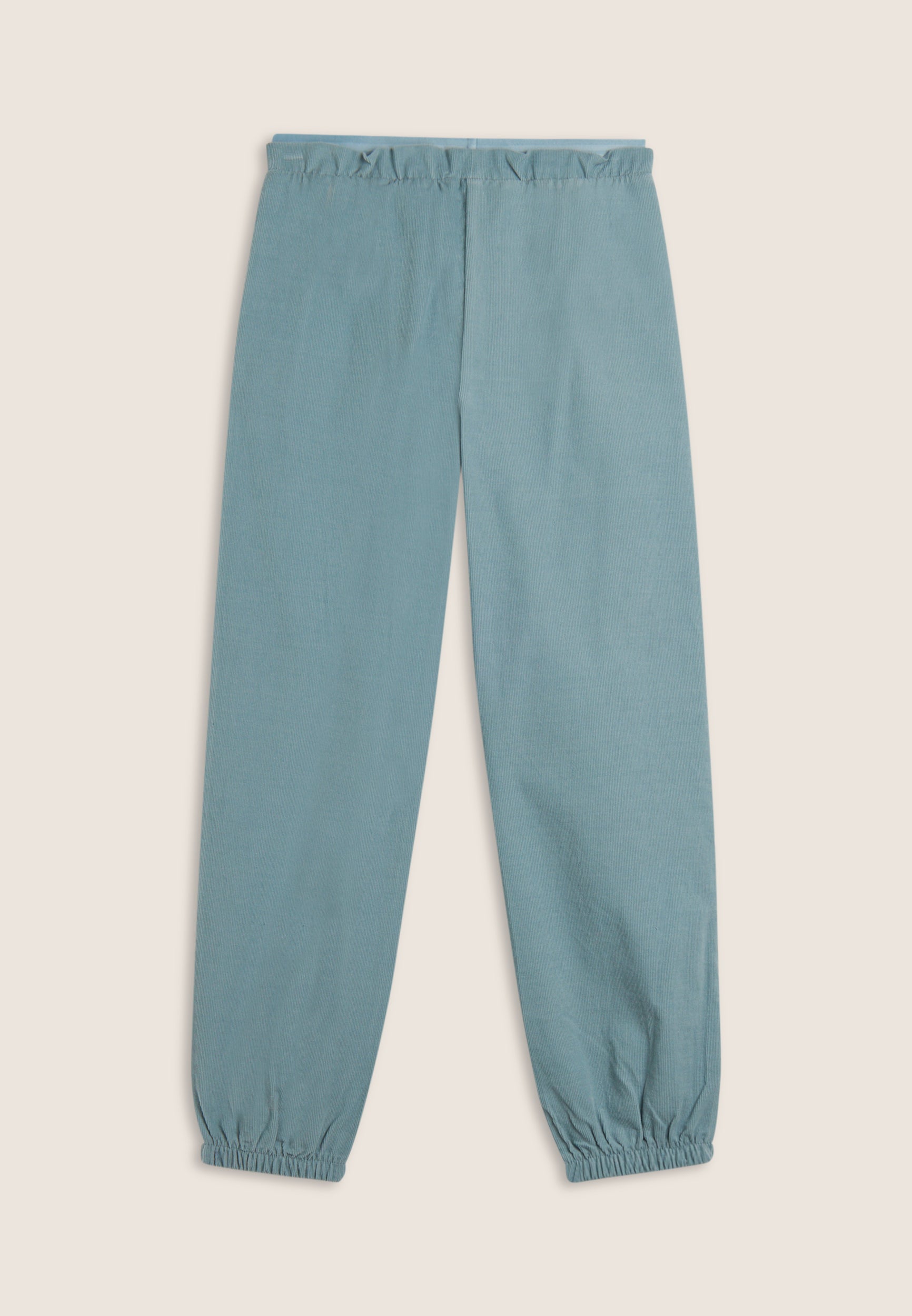 freddy-pantalon-fille-velours-c-tel-taille-lastique-jacquard image 2