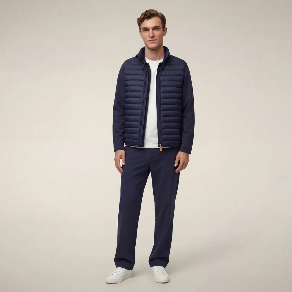 save-the-duck-adam-gilet-matelass-homme-bleu-navy image 1
