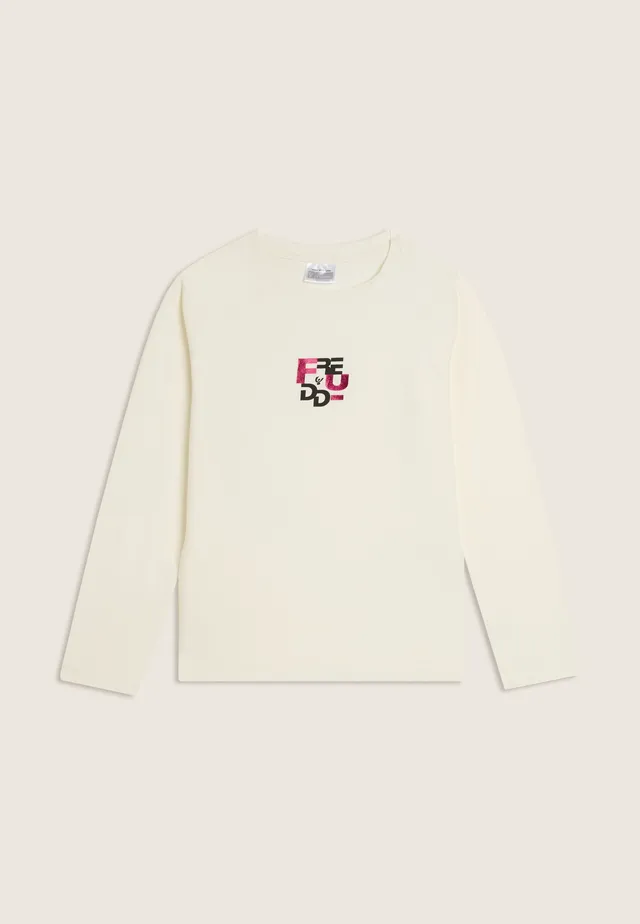 freddy-t-shirt-junior-manches-longues-graphique-logo image 1