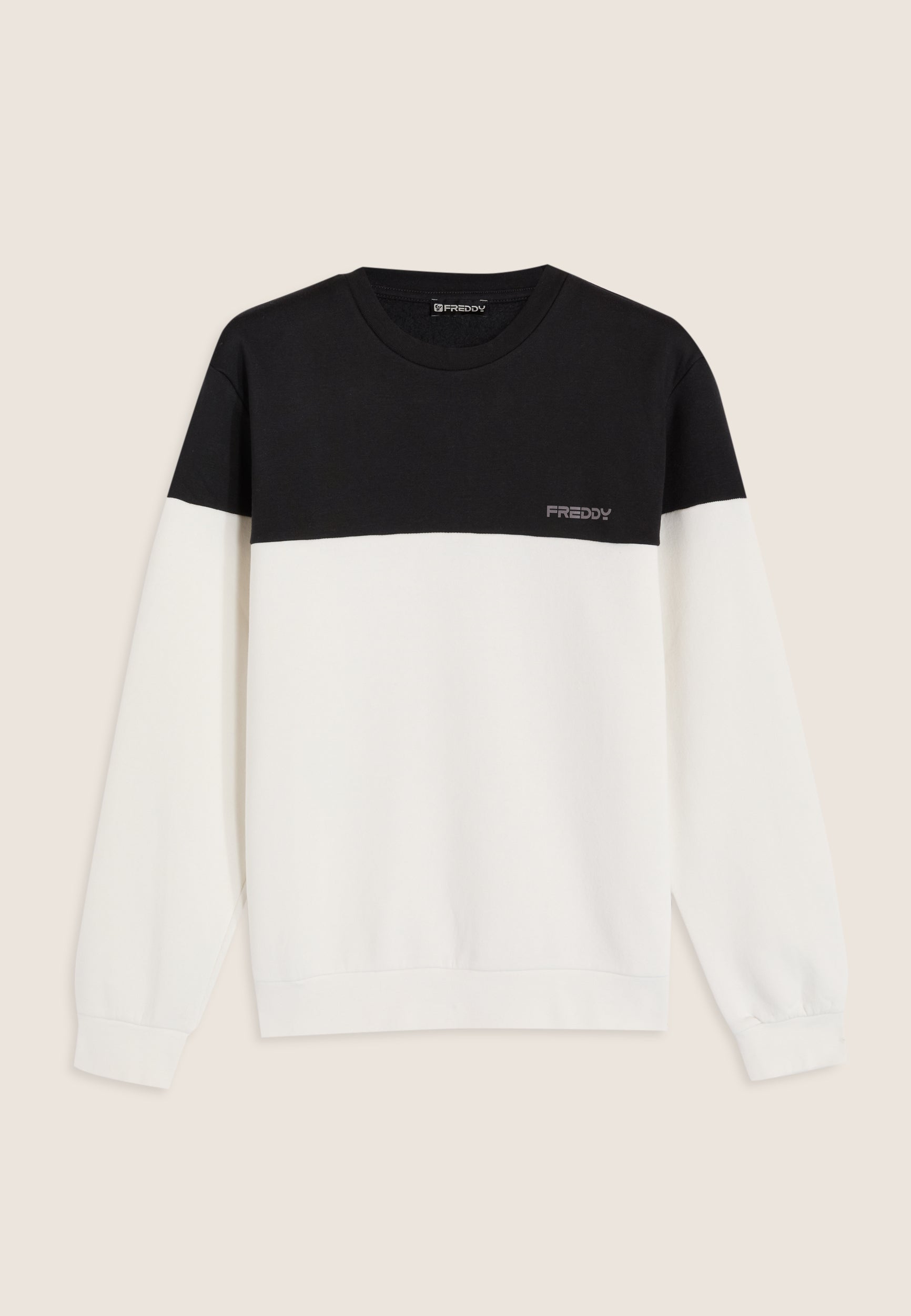 freddy-sweat-col-rond-colour-block-paules-contrast-es-homme image 7