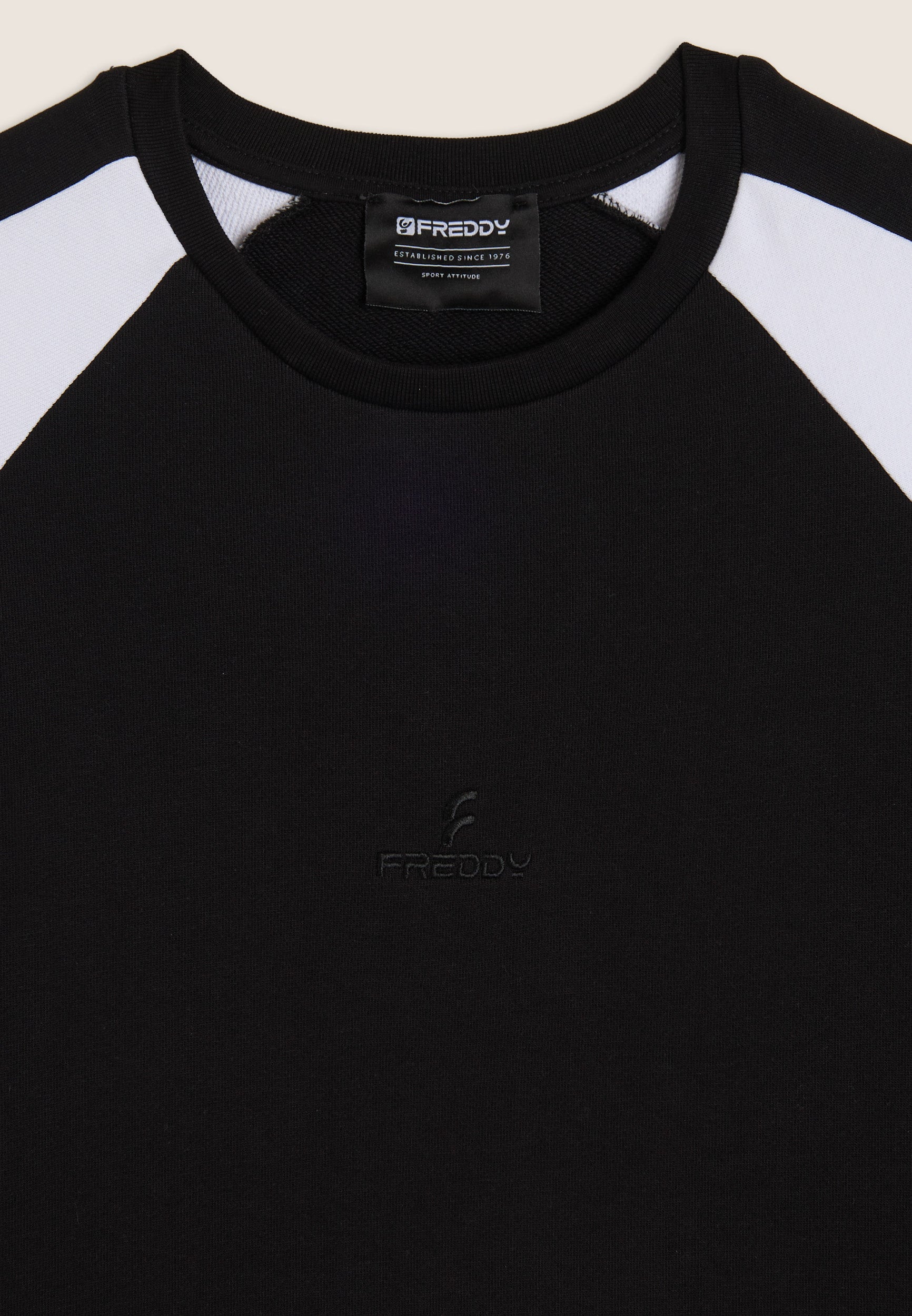 freddy-felpa-girocollo-color-block-sweat-100-coton image 3