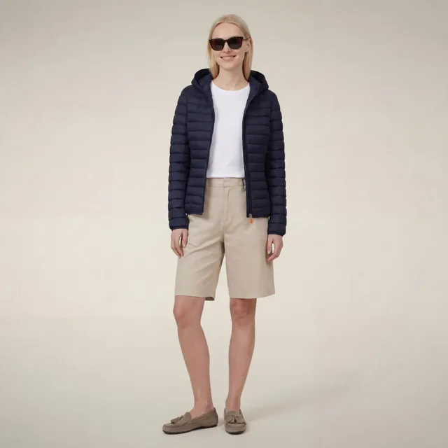 save-the-duck-daisy-doudoune-femme-capuche-bleu-navy image 1