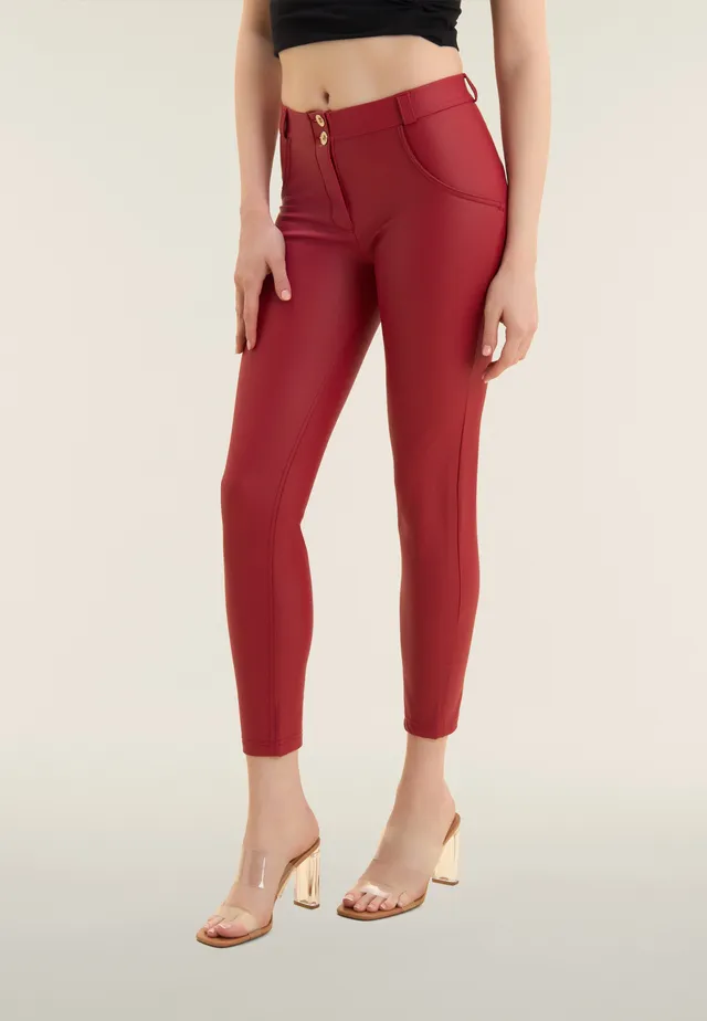 freddy-pantalon-wr-up-superskinny-7-8-taille-regular-simili-cuir-dition-sp-ciale image 1