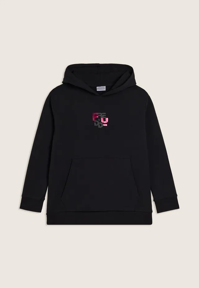 freddy-felpa-junior-oversize-capuche-avec-graphique image 1