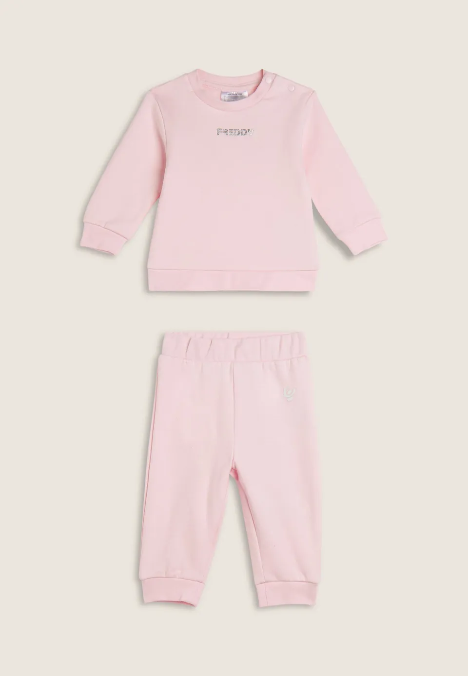 freddy-ensemble-b-b-jogging-coton-stretch-boutons-pression image 1