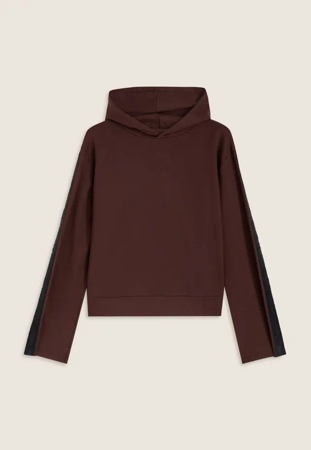 freddy-sweat-femme-capuche-bande-logot-e-manches image 1