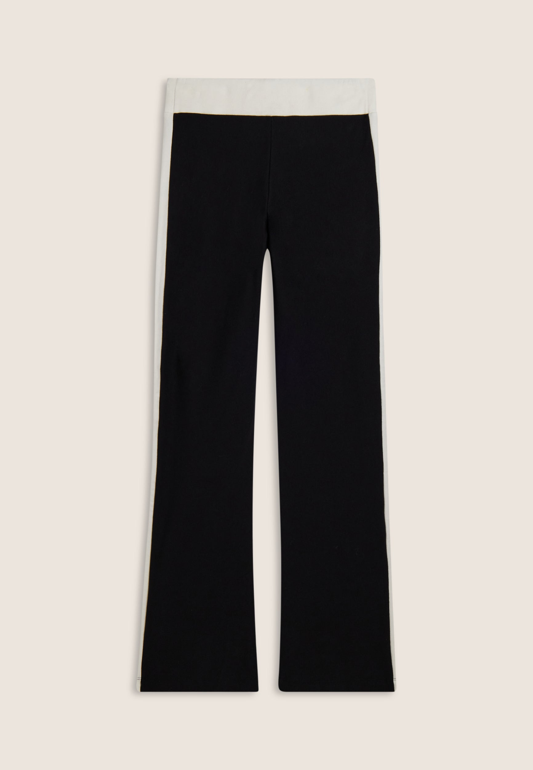 freddy-pantalon-slim-flare-molleton-bandes-lat-rales image 2