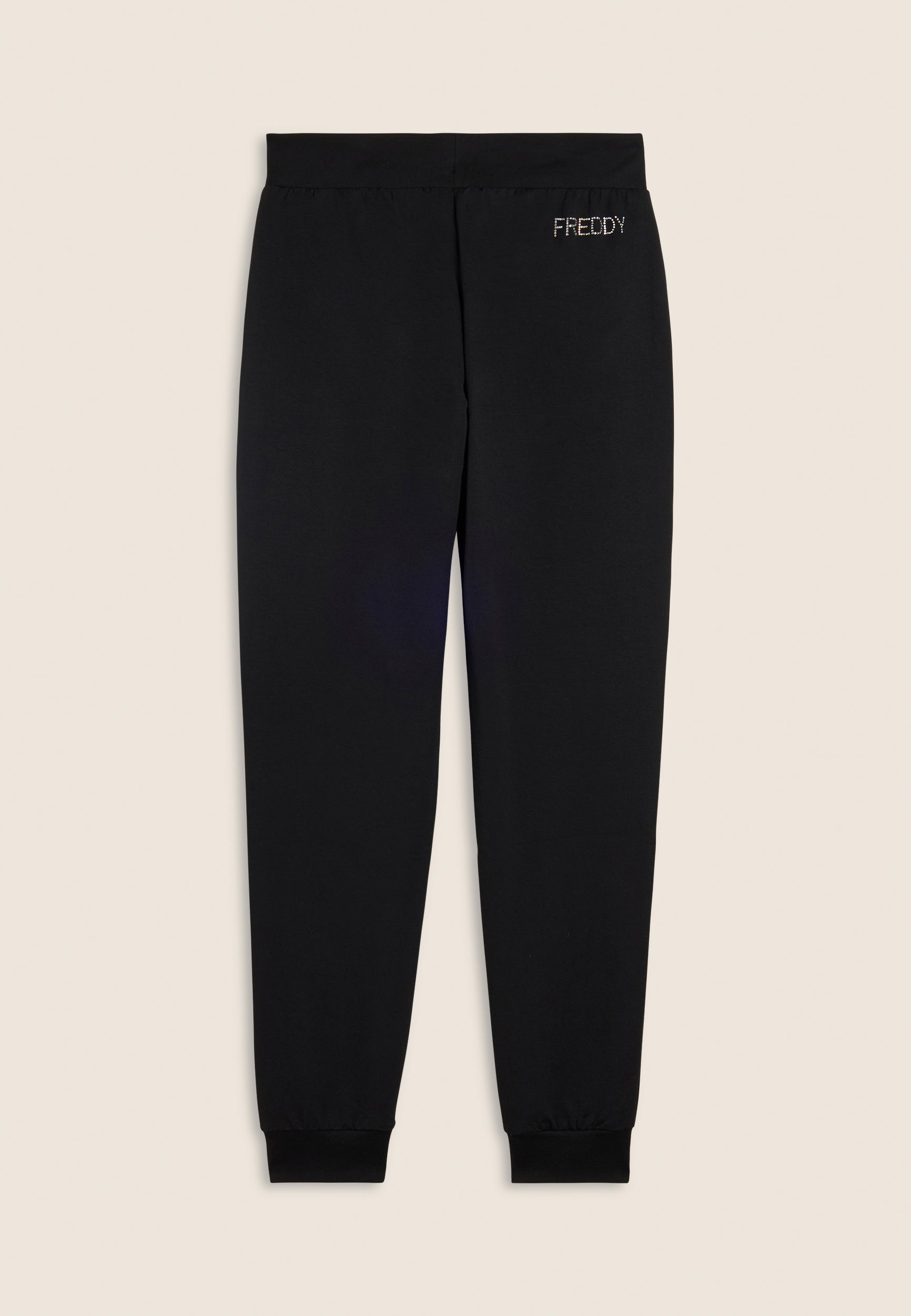 freddy-pantalon-sport-french-terry-modal-poignets-et-strass image 8