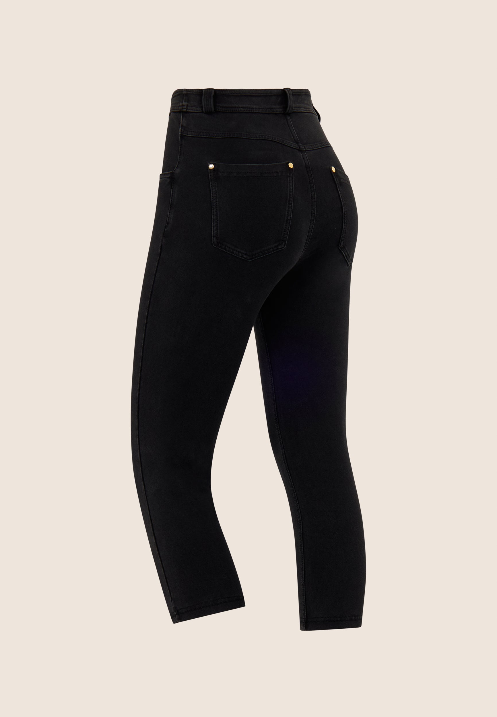 freddy-pantalon-capri-effet-denim-5-poches-wr-up-taille-haute-skinny image 7