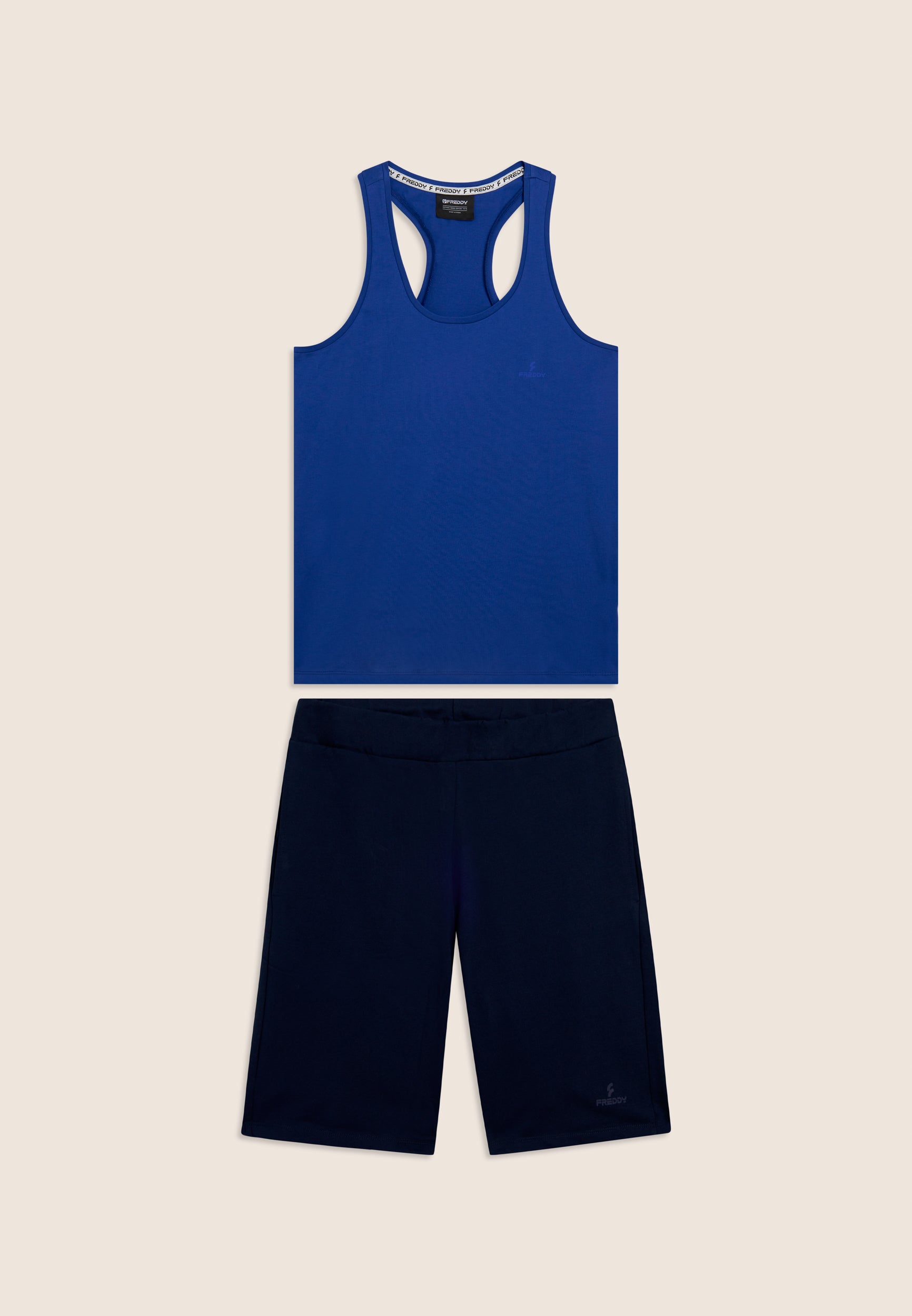 ensemble-sport-coton-freddy-d-bardeur-bermuda-femme image 7