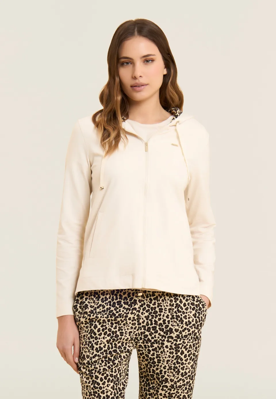 freddy-sweat-zipp-capuche-doublure-animalier image 1