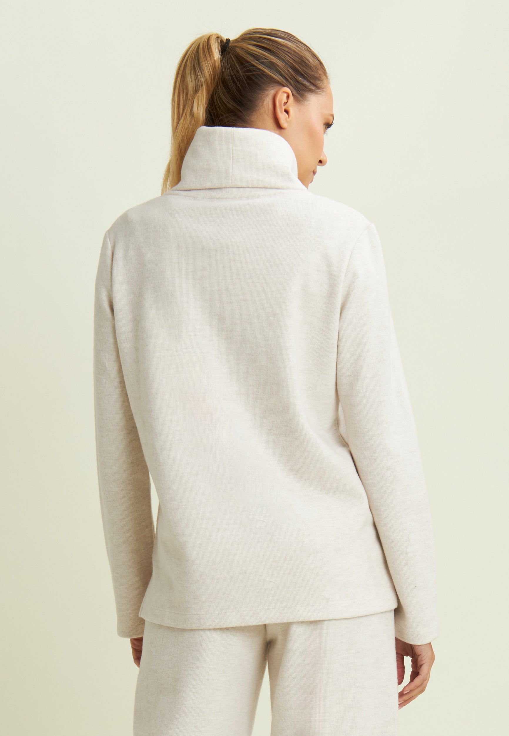 freddy-sweat-femme-vas-col-haut-effet-tricot image 3