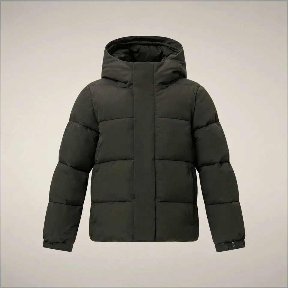 save-the-duck-joris-parka-gar-on-vert-terra-capuche image 1
