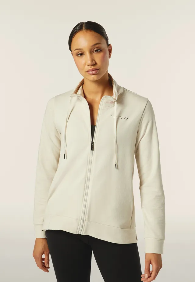 freddy-sweat-femme-comfort-fit-zipp-col-haut-floral image 1