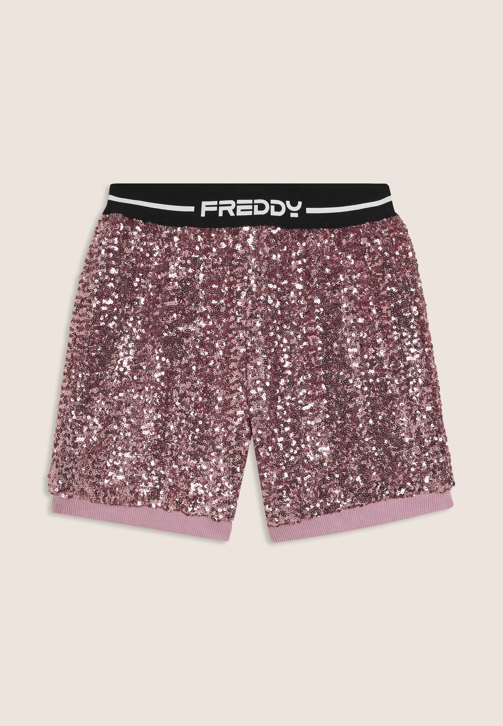 freddy-short-junior-paillettes-lastique-jacquard-logo image 4