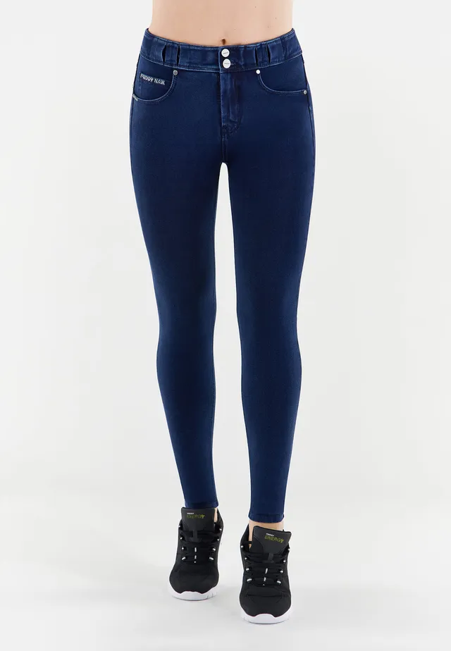 freddy-n-o-w-pants-slim-effet-denim-fond-troit image 1