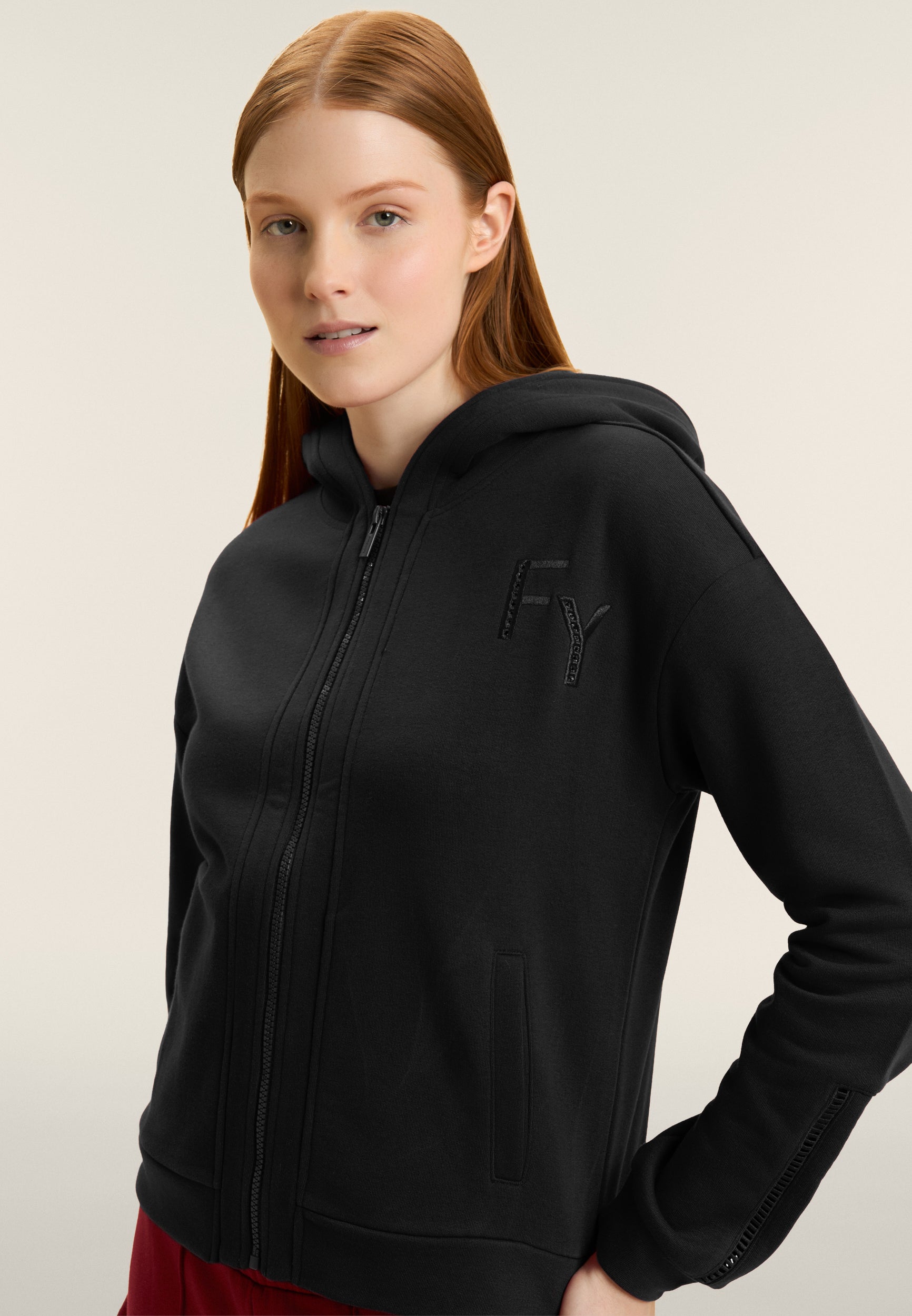 freddy-sweat-femme-capuche-full-zip-french-terry image 4