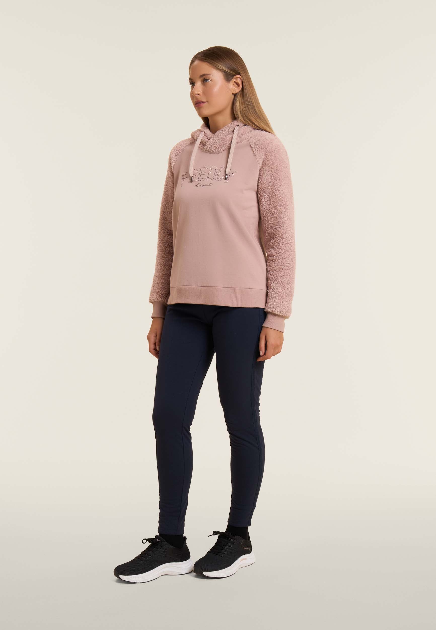 freddy-legging-molleton-taille-haute-bandes-logot-es image 2