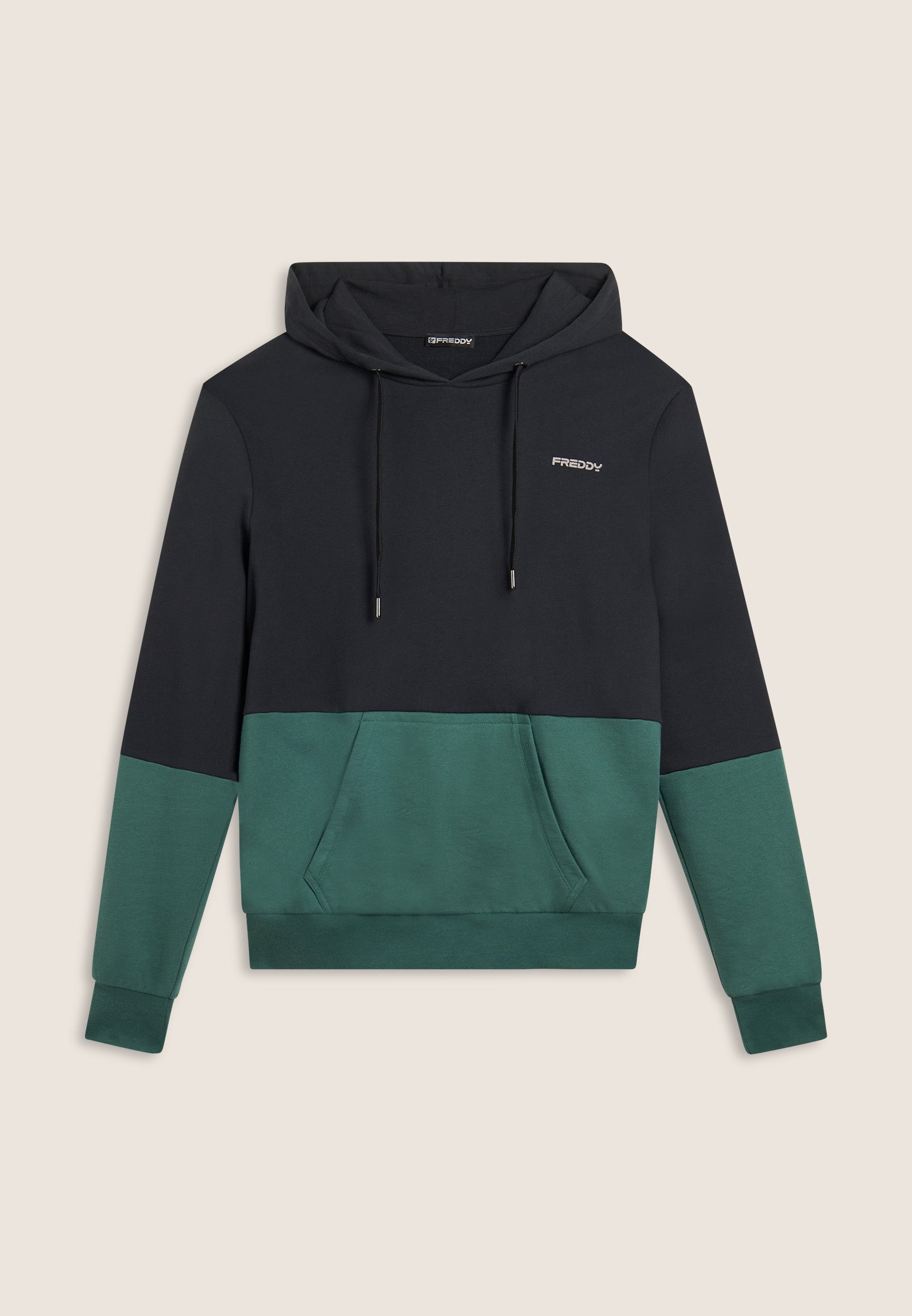 freddy-felpa-colour-block-capuche-jersey-coton-homme image 5