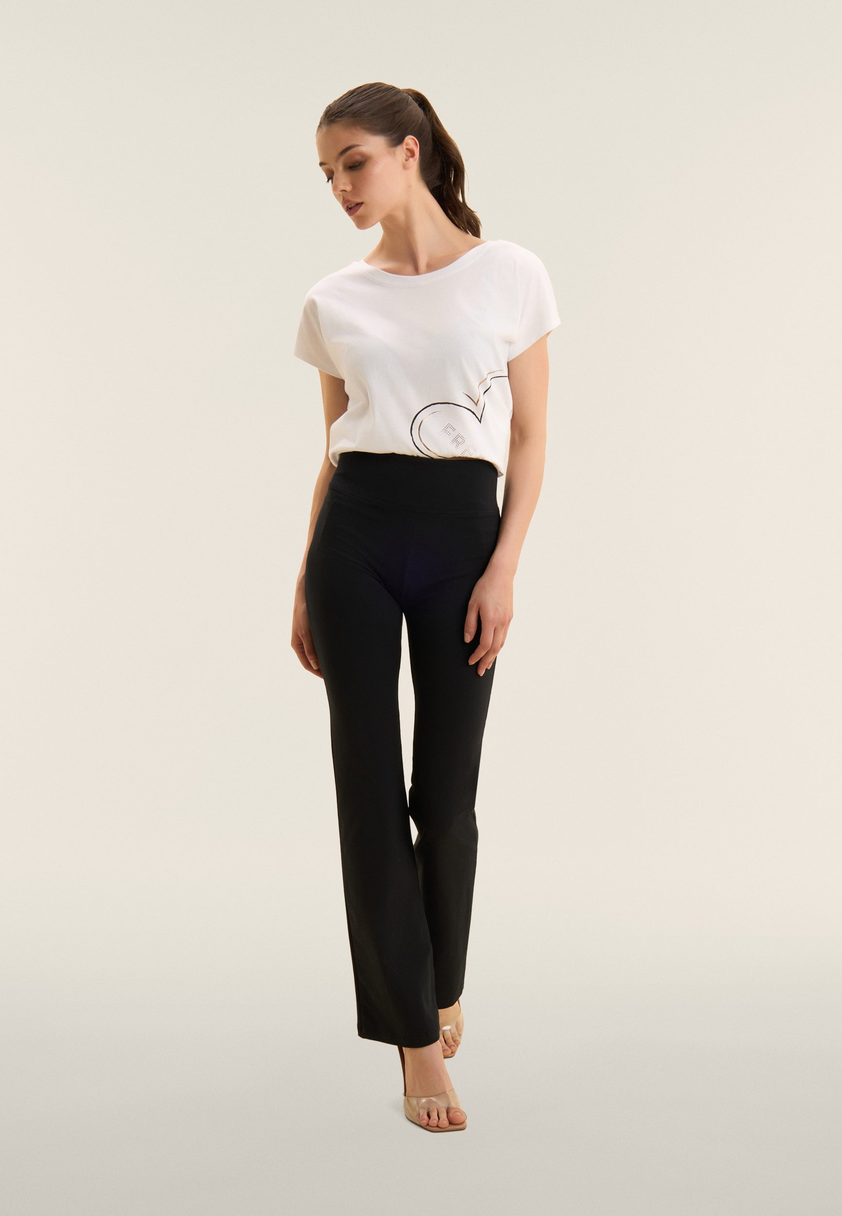 freddy-wr-up-bootcut-taille-haute-jersey-bi-lastique-femme image 2
