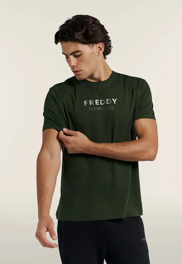 freddy-t-shirt-homme-regular-fit-coton-graphic-gomm-e image 1