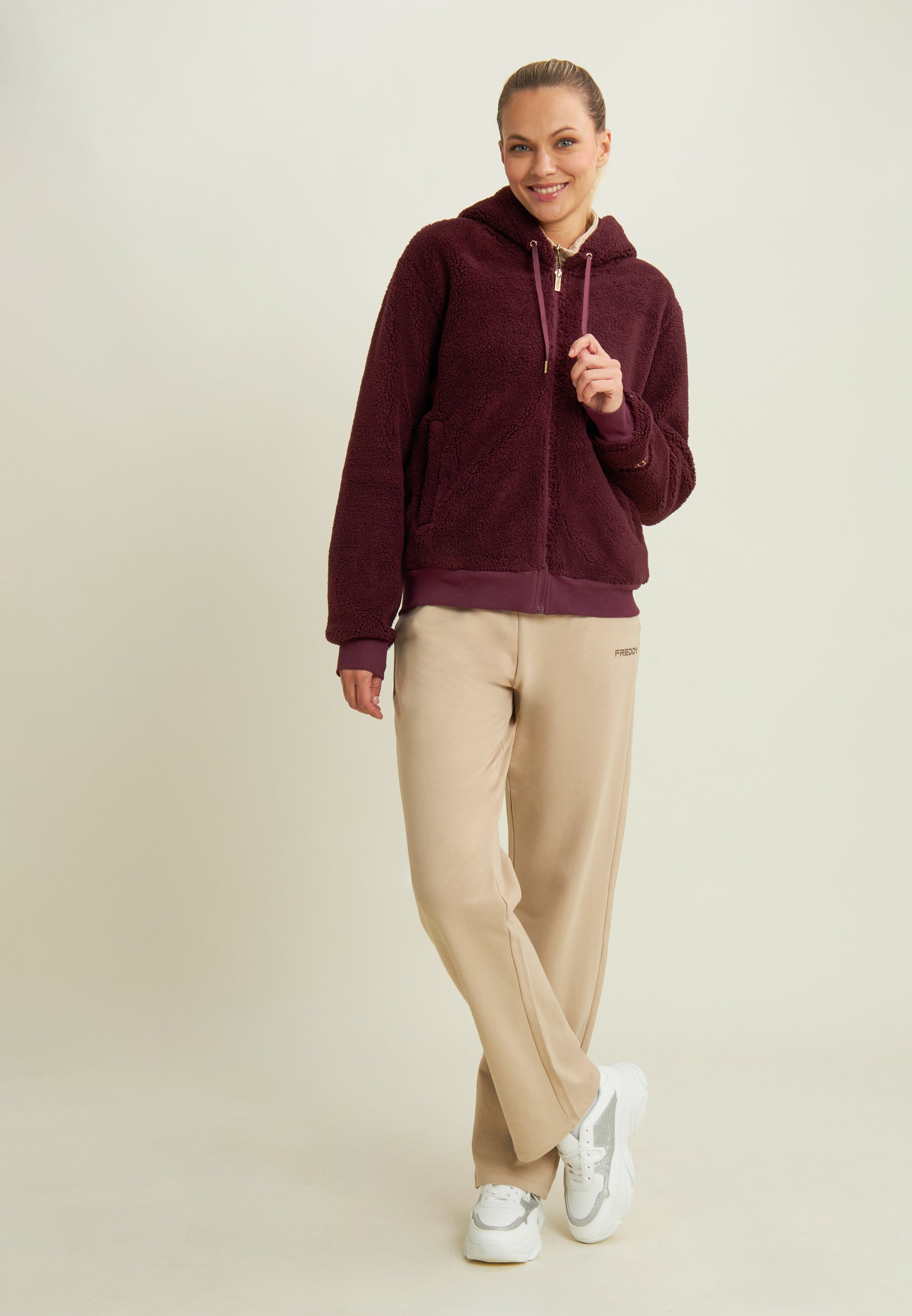freddy-pantalon-regular-jambe-droite-cordon-femme image 2